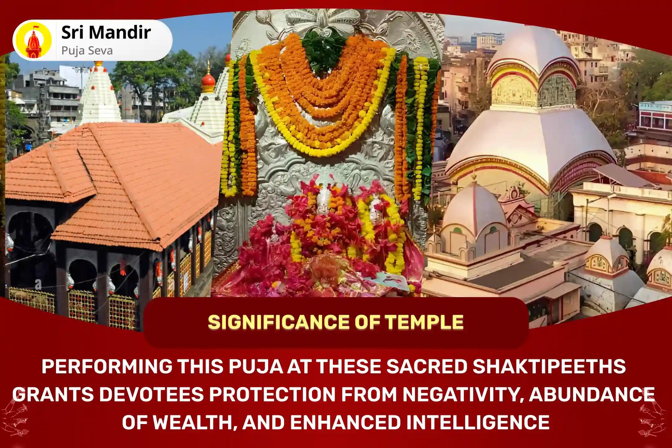 3 Day Special Tri-Shakti Mahanushthan Mahalakshmi 11,000 Mool Mantra Jaap, Maa Kali 11,000 Mool Mantra Jaap, Maha Saraswati 11,000 Mool Mantra Jaap and Dashansh Havan for Protection from Negativity, Abundance of Wealth and Enhanced Wisdom