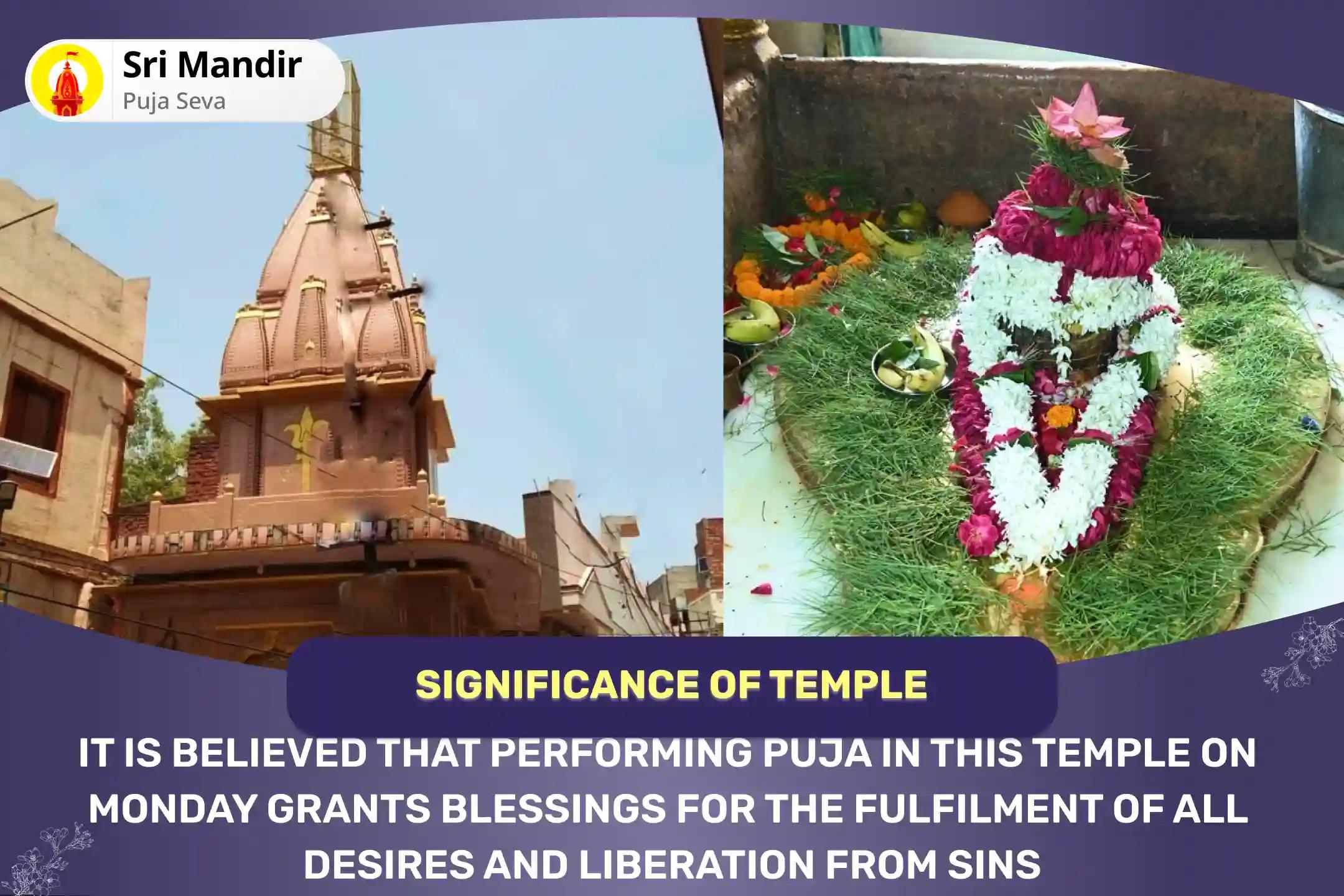 'Shiv Ki Nagari' Kashi Special Shiv Panchamrit Rudrabhishek and Ling Bhairavi Homa for Blessings of Fulfilment of all Desires and Liberation from Sins