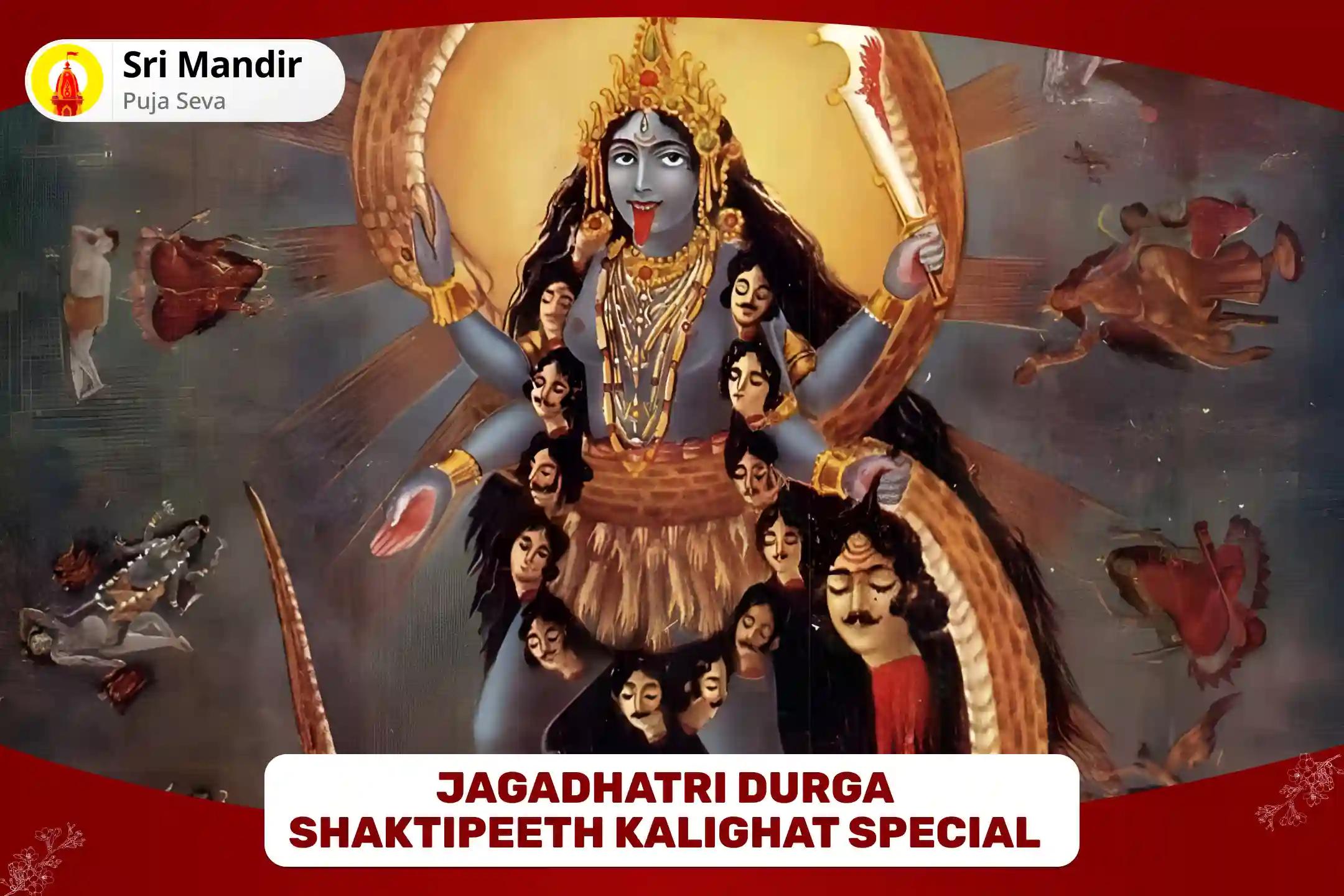 Jagadhatri Durga Shaktipeeth Kalighat Special Sarva Raksha Pradayak Chandi Havan and Jagadhatri Pujan for Fulfilment of all Desires And Protection from Adversities