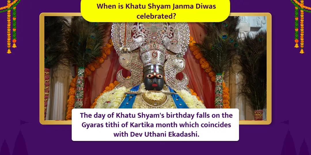 Shyam Janmotsav Special Khatu Shyam Chadhava