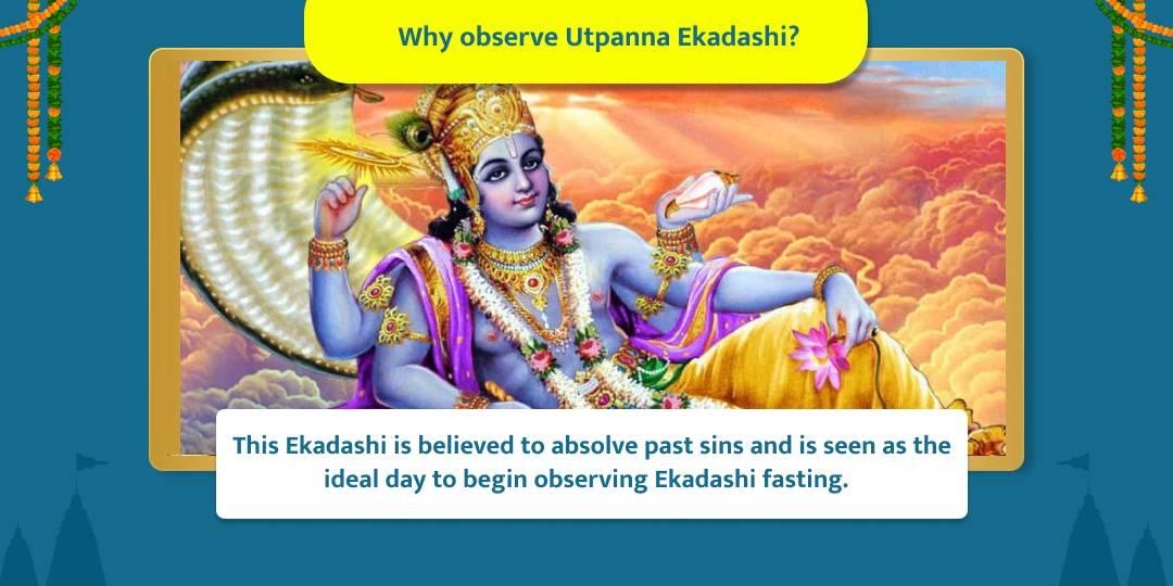 Utpanna Ekadashi Special Sri Vishnu Chadhava