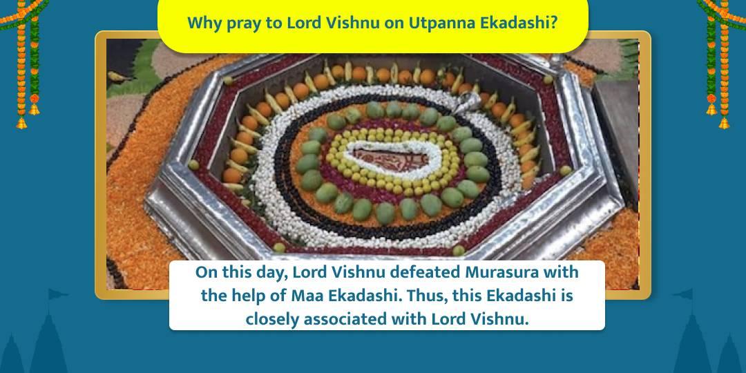 Utpanna Ekadashi Special Sri Vishnu Chadhava