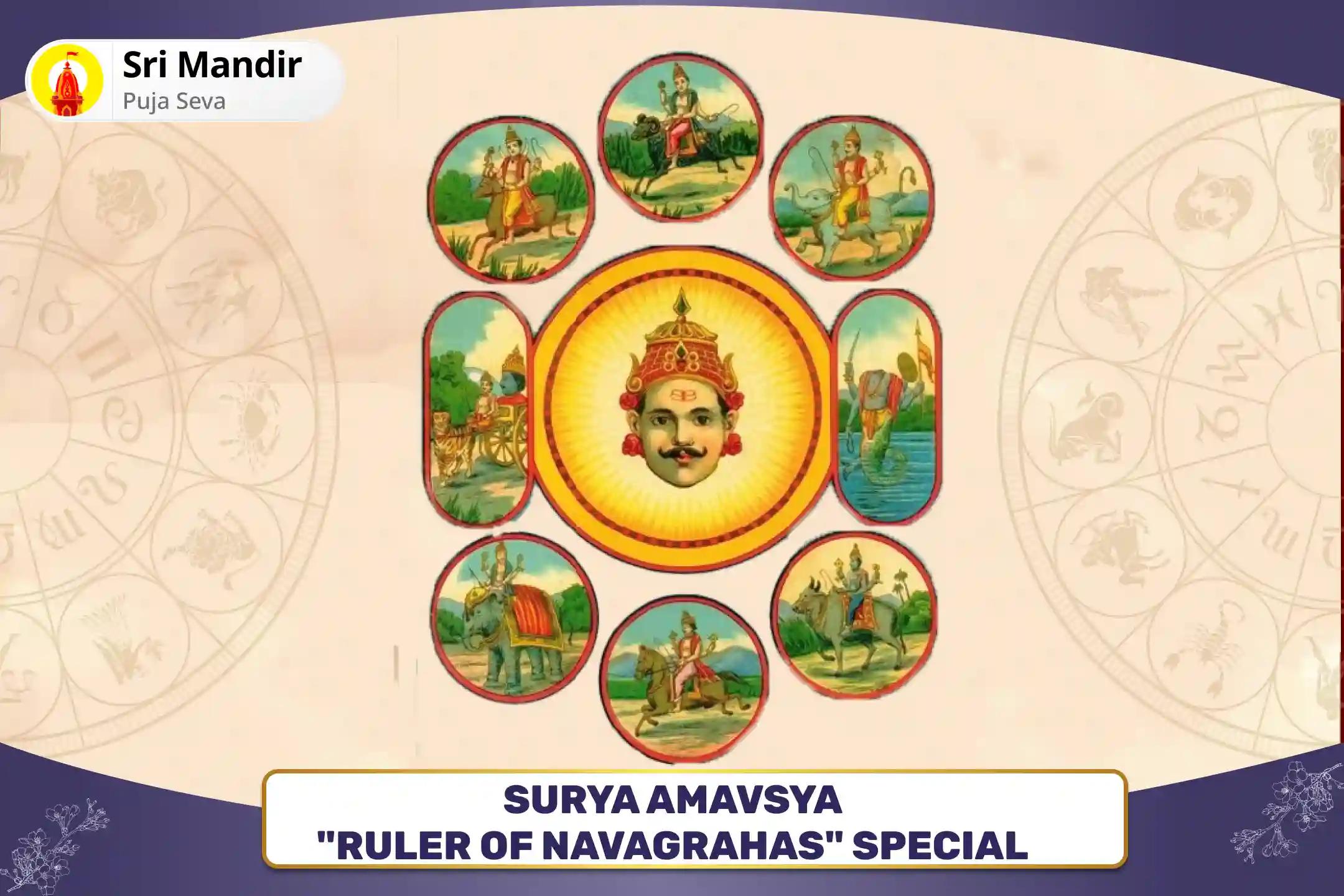 Surya Amavsya "Ruler of Navagrahas" Special Navagraha Shanti and Sarva Karya Siddhi Maha Havan for Protection from Unknown Enemies, Negativity and Evil Forces