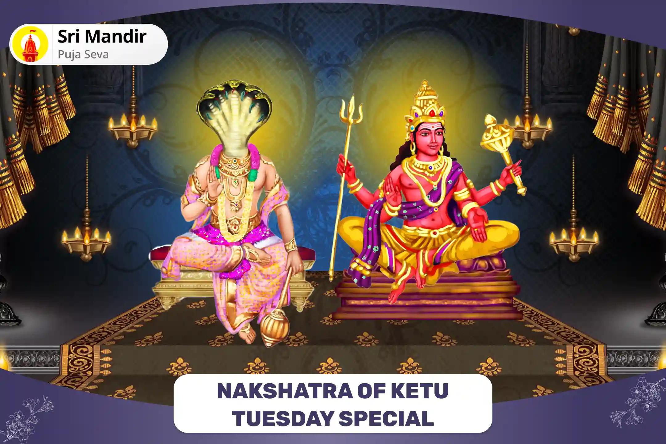 Nakshatra of Ketu Tuesday Special Ketu Hora 7,000 Mool mantra Jaap and 11,000 Mangal Gayatri Mantra Jaap Havan for Strengthening Long-Distance Relationships and Enhancing