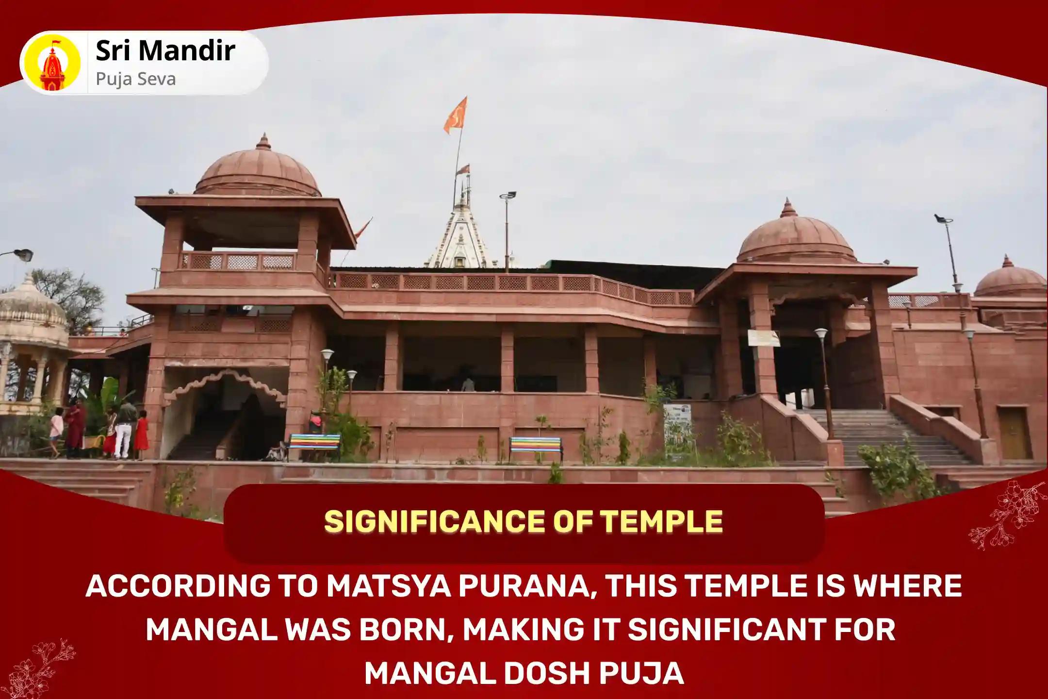 Tuesday Vivah Utsav Kaal Special Manglik Dosh Nivaran Mahapuja, Bhaat Puja and Shri Mangalnath Mahabhishek to Avoid Delay in Marriage or Conflicts in Relationships