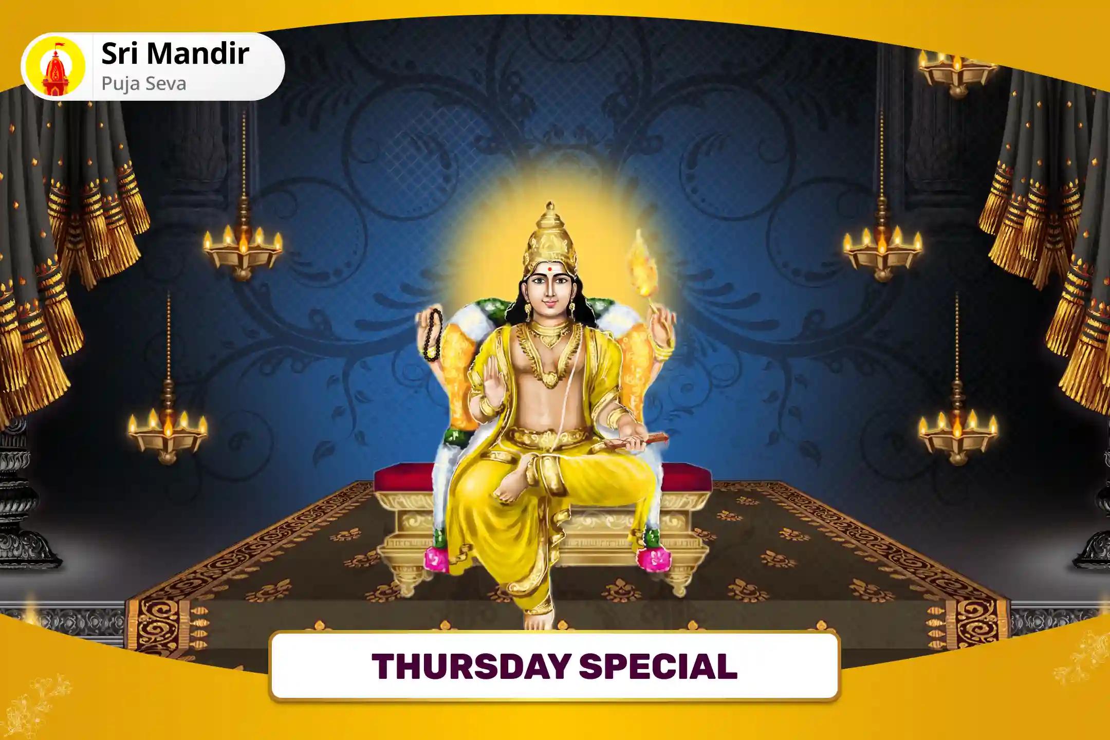 Thursday Special 16,000 Brihaspati Graha Mool Mantra Jaap & Sudarshan Havan To find Ideal Partner and Relationship Bliss