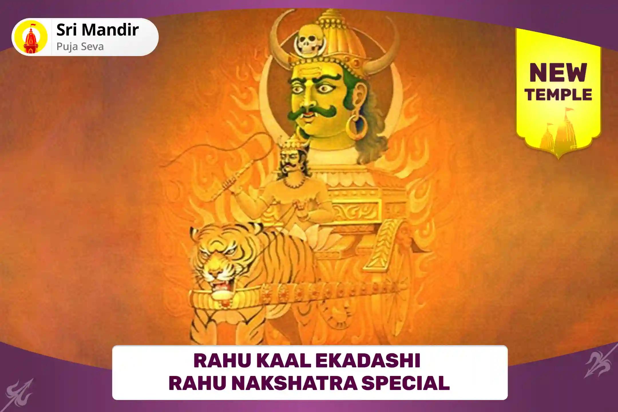 Rahu Kaal Ekadashi Rahu Nakshatra Special 21,000 Rahu Gayatri Mantra Jaap, Rahu Tailabhishekam and Sudarshana Homa for Finding your Passion and Unlocking Hidden Potential in Life