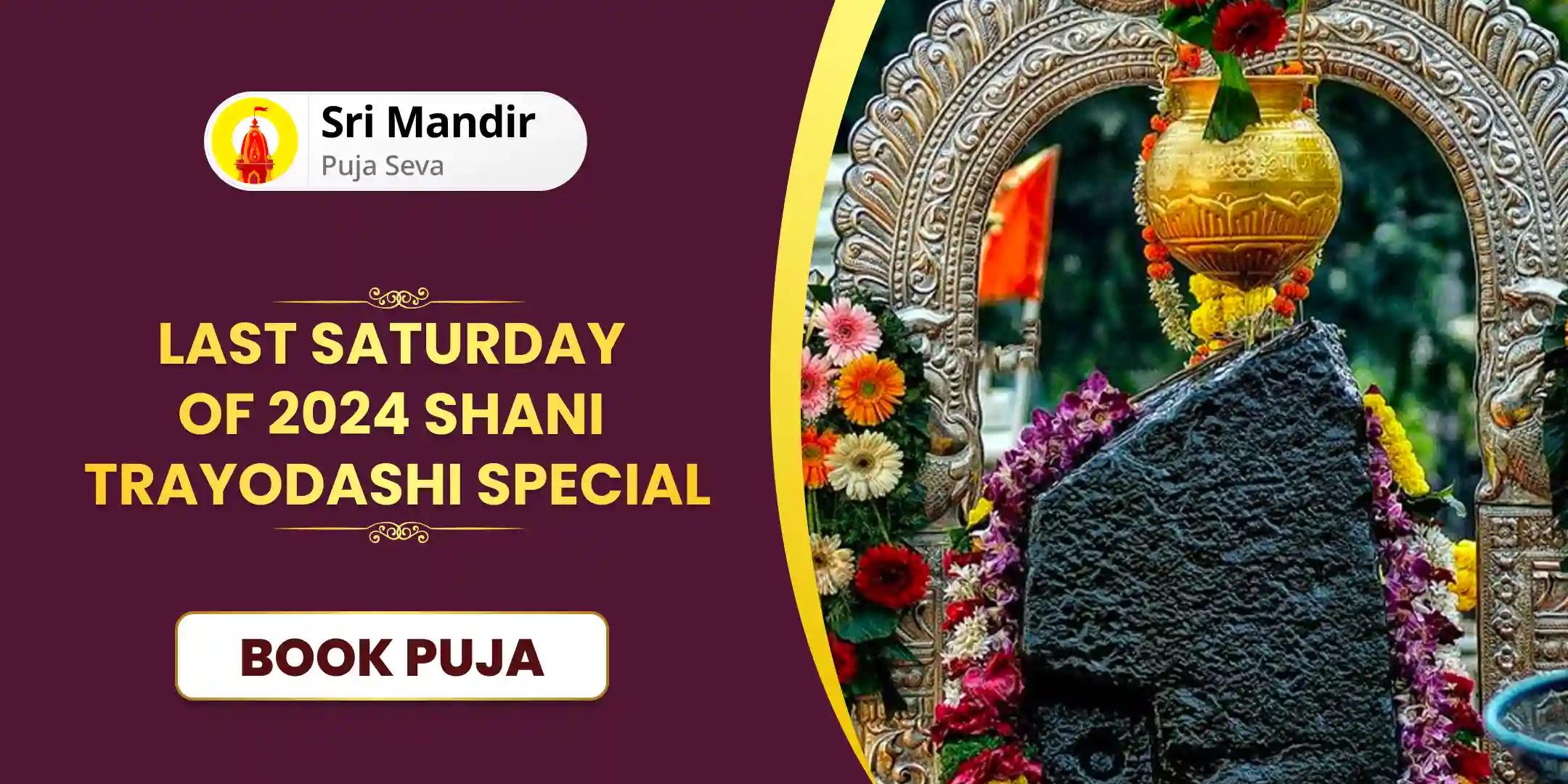 Shani Saade Saati Peeda Shanti Mahapuja, Shani Til Tel Abhishek and Mahadasha Shanti Mahapuja