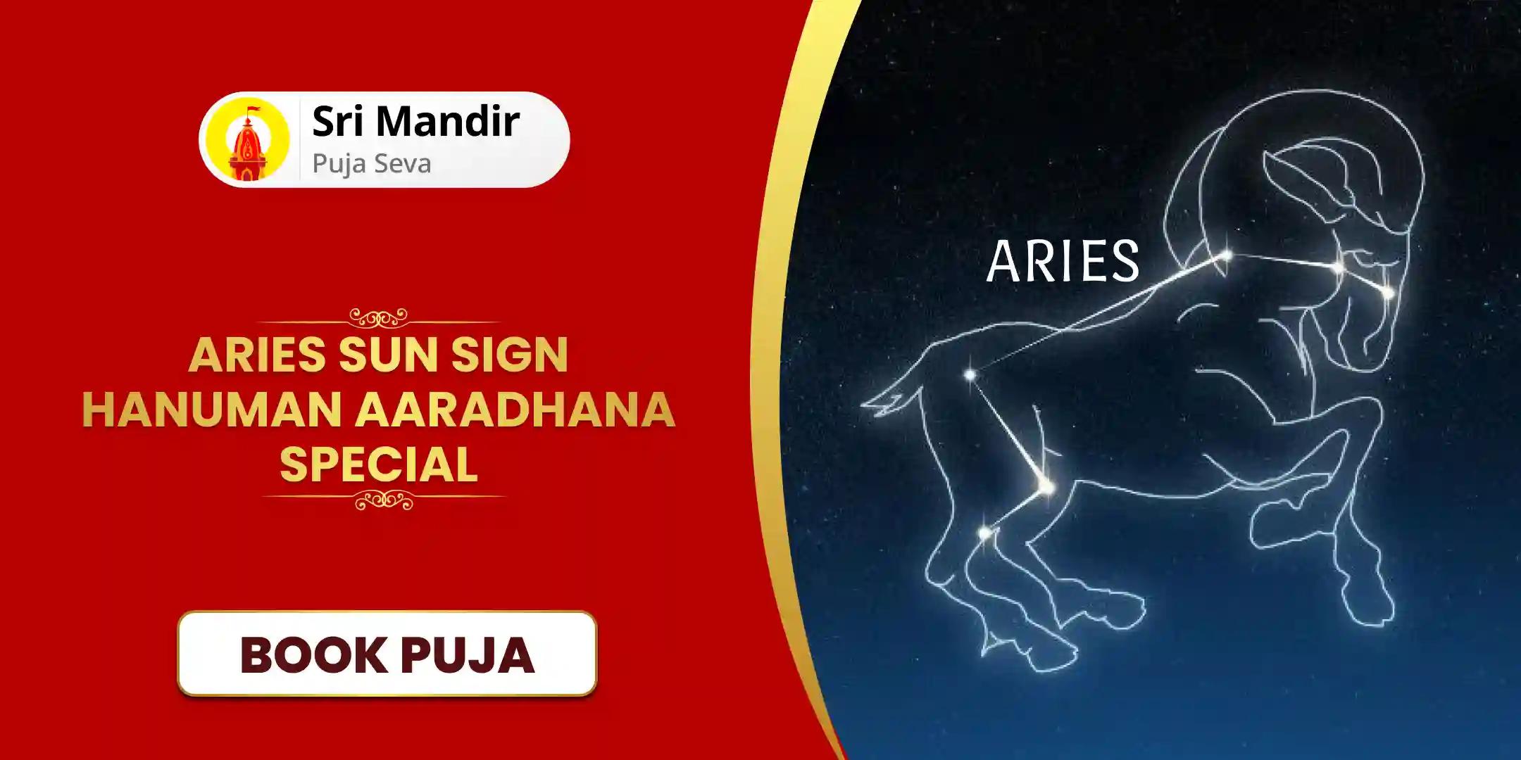 Aries Rashi Shubh Karya Hanuman Puja Anushthan