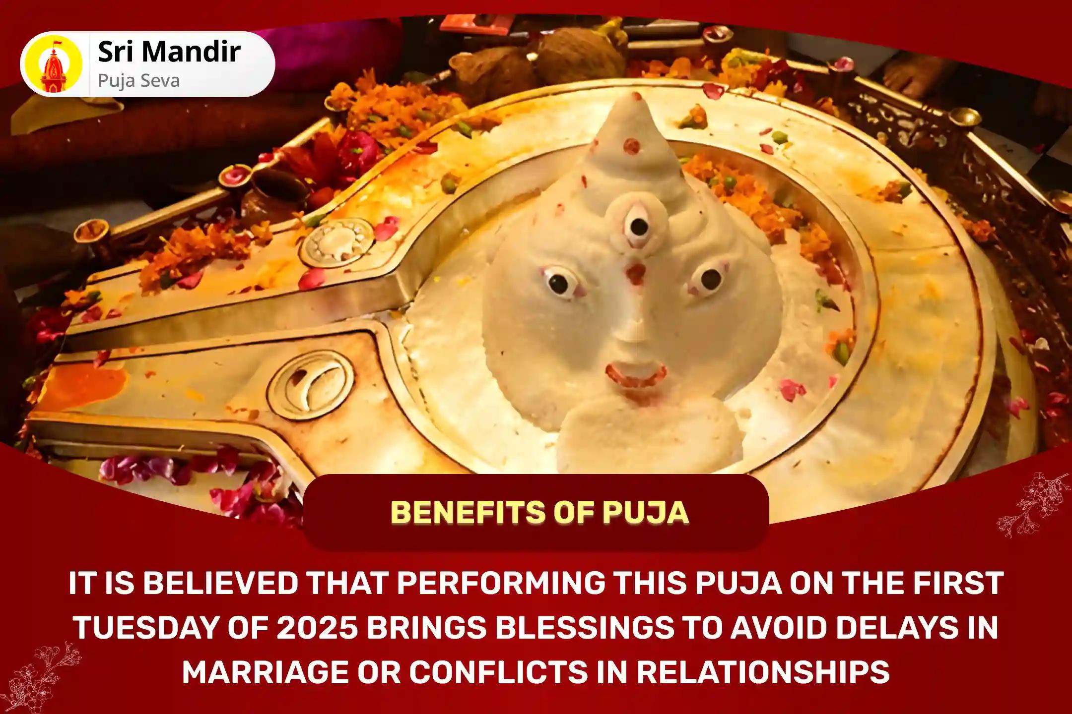 First Tuesday Special of 2025 Manglik Dosha Nivaran Mahapuja, Bhaat Puja and Shri Mangalnath Mahabhishek to Avoid Delay in Marriage or Conflicts in Relationships