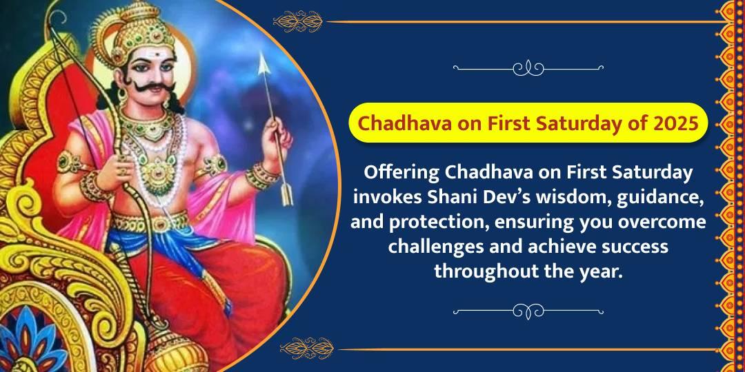 Celebrate First Saturday of 2025 with Shani Shingnapur Special Chadhava