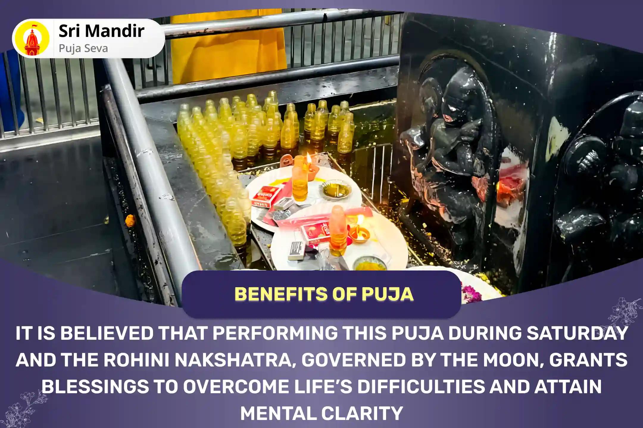 Saturday Nakshatra of Chandra Special 19,000 Shani Mool Mantra Jaap, 10,000 Chandra Mool Mantra Jaap and Havan to Remove Hardships in Life and Achieve Clarity of Mind