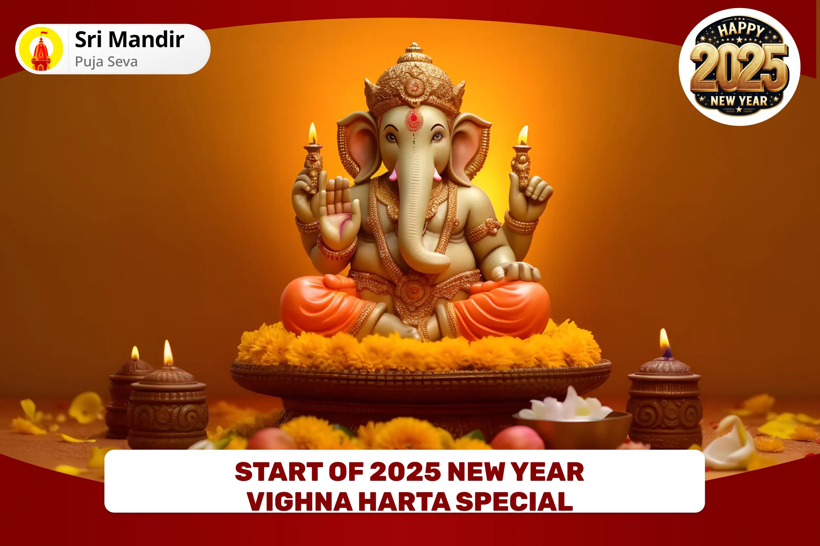 Start of 2025 New Year Vighna Harta Special 11,000 Vighna Harta Ganesh Mool Mantra Jaap and Ashta Vinayak Havan