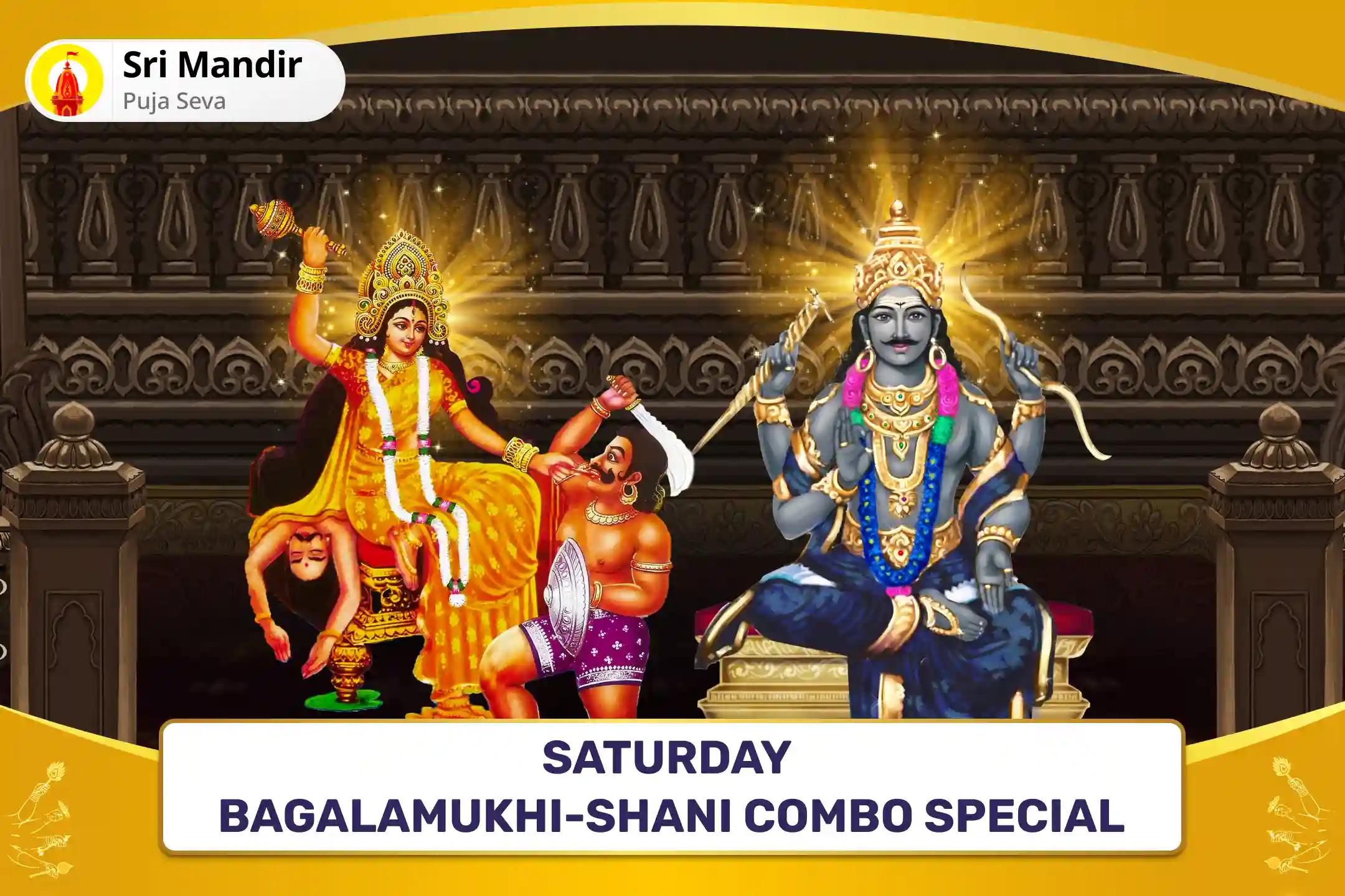 Saturday Bagalamukhi-Shani Combo Special Maa Bagalamukhi Tantra Yukta Havan and Shani Til Tel Abhishek To Get Blessing For Victory Over Enemies And In Court Cases