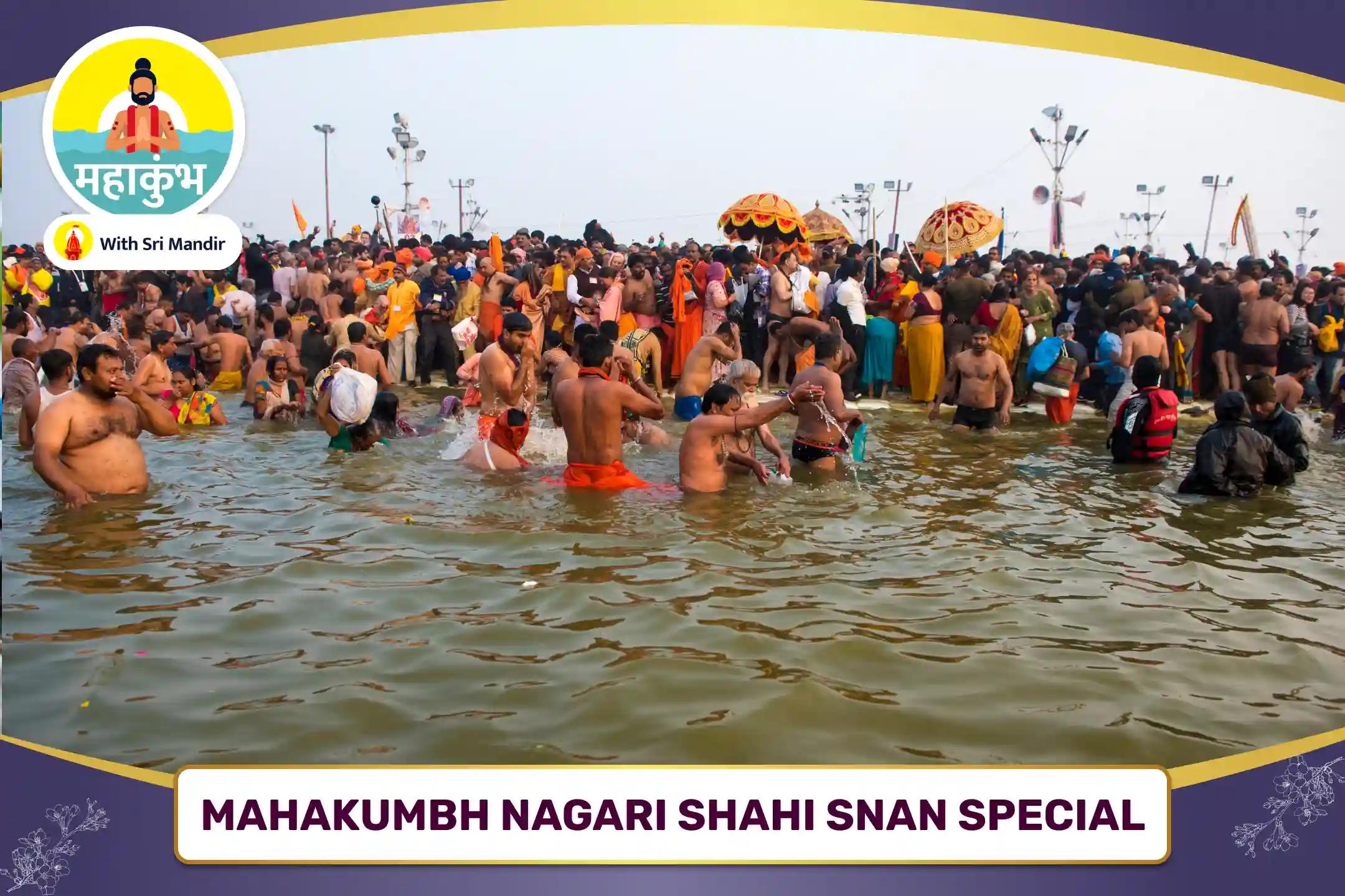 Mahakumbh Nagari First Shahi Snan Special Narayan Bali, Naag Bali, and Pitru Shanti Mahapuja For Peace of Departed Souls