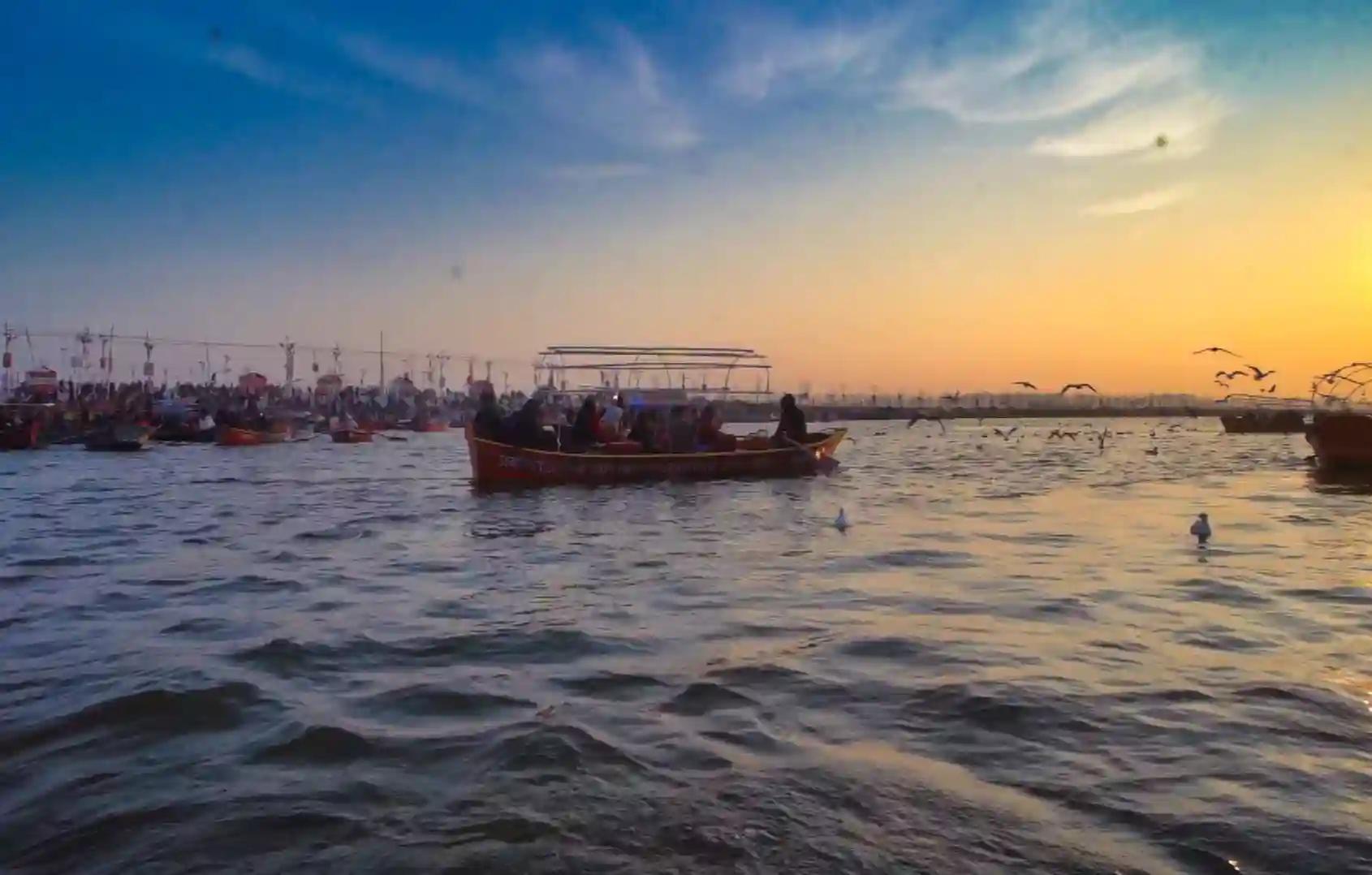 Triveni Sangam, Prayagraj, Uttar Pradesh