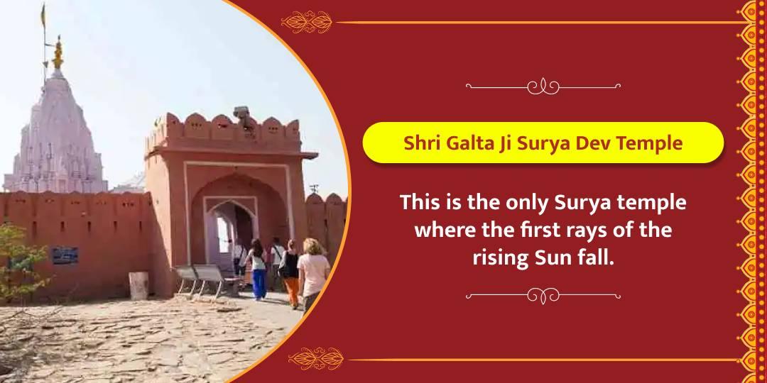  First Sunday Special Surya Dev Offering at Shri Galta Ji Surya Dev Temple