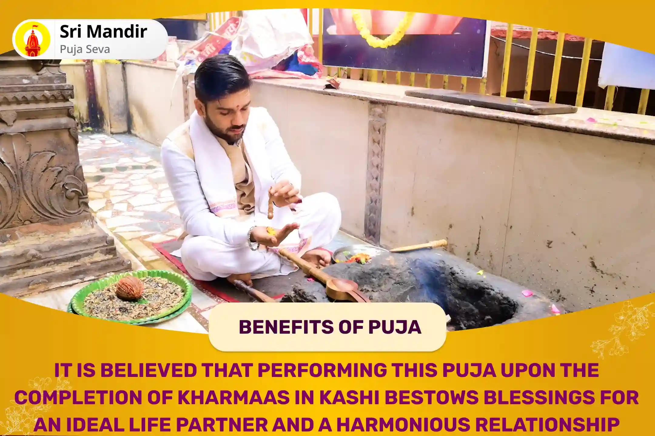 Magha Thursday Kashi End of Kharmaas Special 16,000 Brihaspati Graha Mool Mantra Jaap & Sudarshan Havan For blessings to find Ideal Partner and Relationship Bliss