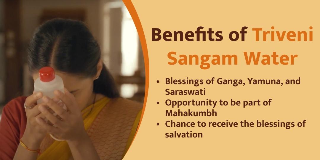 MahaKumbh 2025 Triveni Sangam Jal Home Delivery Service