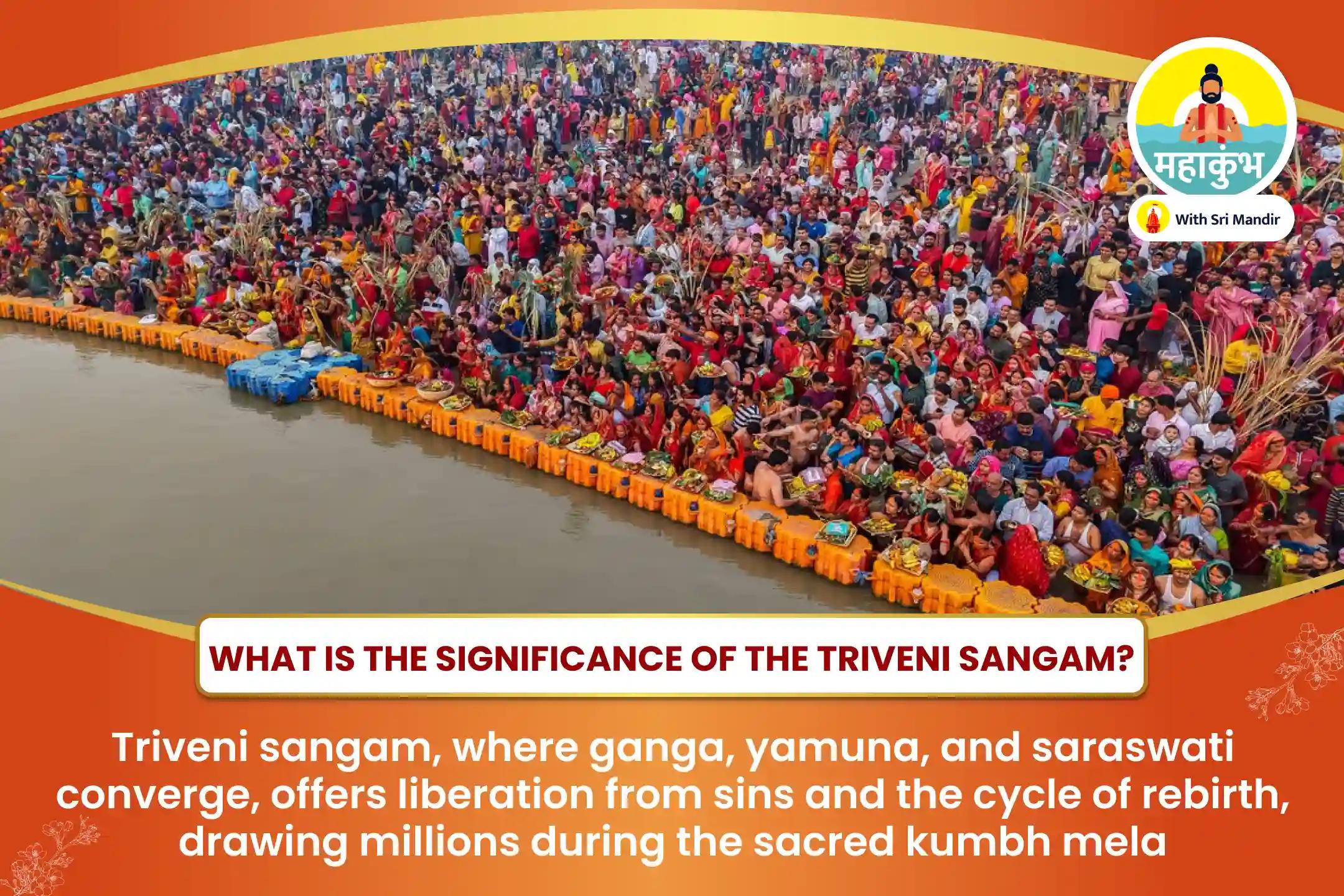 Mahakumbh Triveni Sangam 21 Brahmin Special Mahalaxmi Yagya, Kumkum Archana and 1100 Kanakadhara Stotra Path for Blessings of Abundance and Prosperity