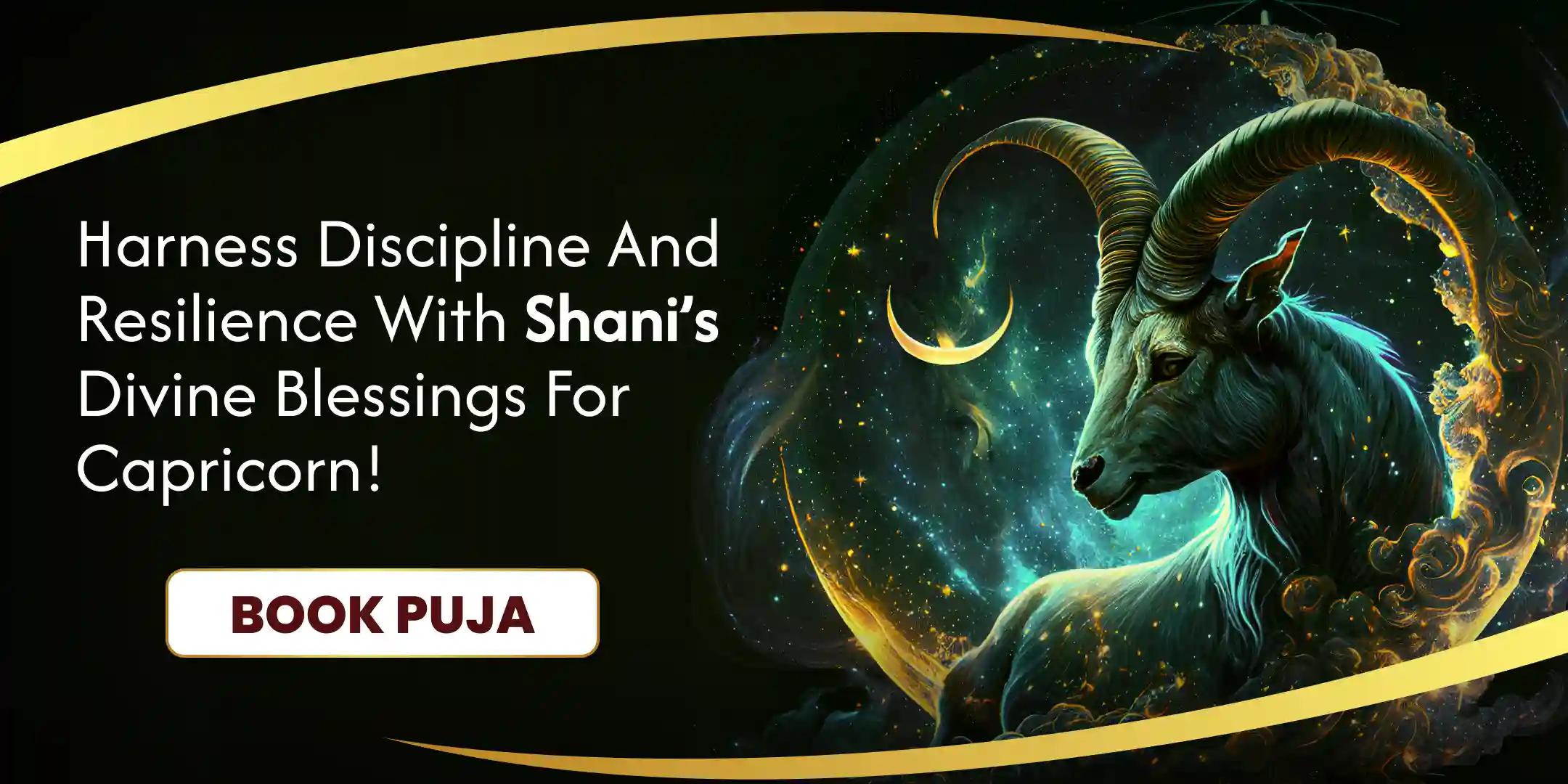 Capricorn Shani Puja for Attaining Resilience and Discipline