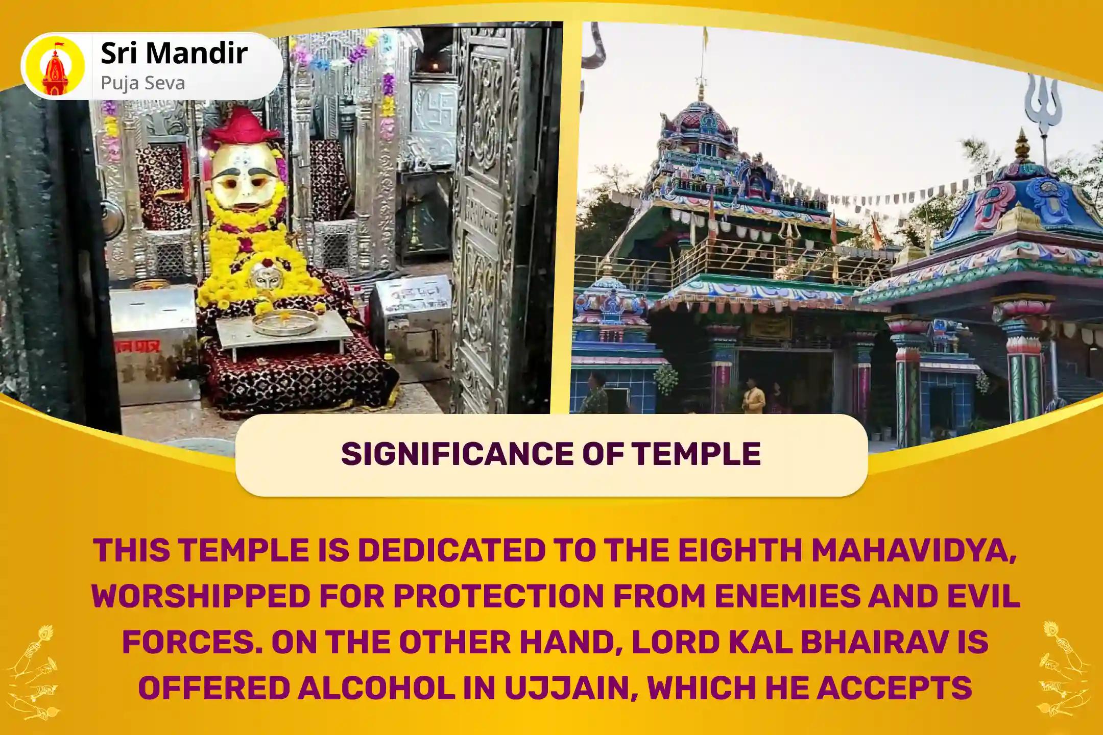 Mauni Amavasya Shatru Nashak Mahakaal Kshetra Combo Maa Bagalamukhi, Kaal Bhairav and Sankat Mochan Hanuman Sarva Kasht Nivaran Puja and Yagya for Protection from Enemies, Destroying Negativity and Removing