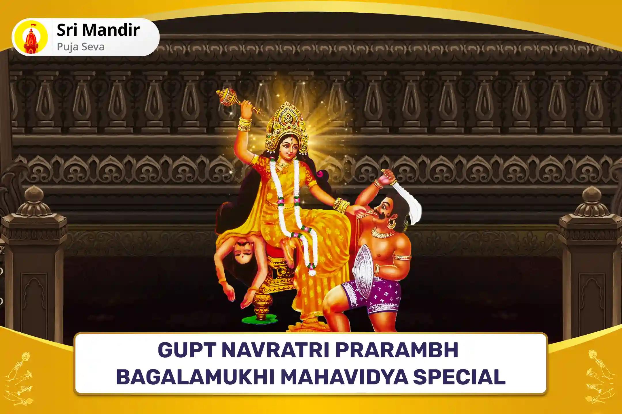 Gupt Navratri Prarambh Bagalamukhi Mahavidya Special 36,000 Maa Bagalamukhi Mool Mantra Jaap and Tantrokta Havan For Victory in Court Cases and Victory over Enemies