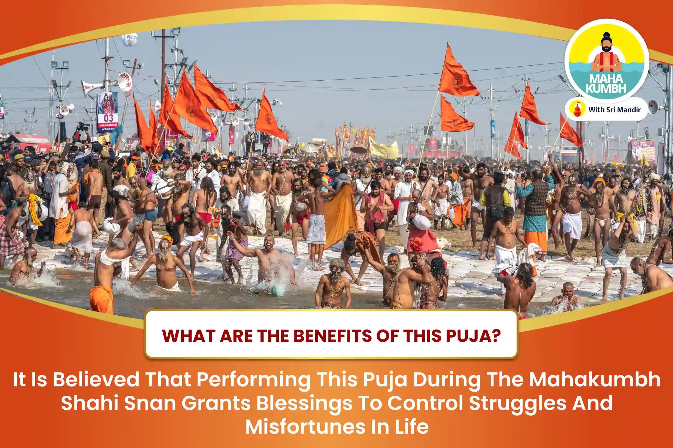 Mahakumbh Shahi Snan Paap Graha Shanti Special Rahu-Ketu Dosh Nivaran Mahayagya and Shani-Mangal Shanti Puja For Overcoming Conflicts and Misfortunes in Life