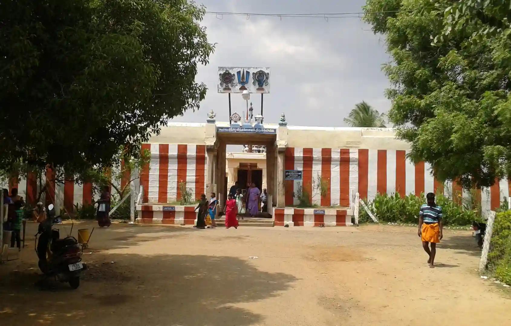 श्री अरविंदलोचन पेरुमल मंदिर (इराट्टई तिरूपति मंदिर), थिरुथोलाईविल्लीमंगलम, तमिलनाडु