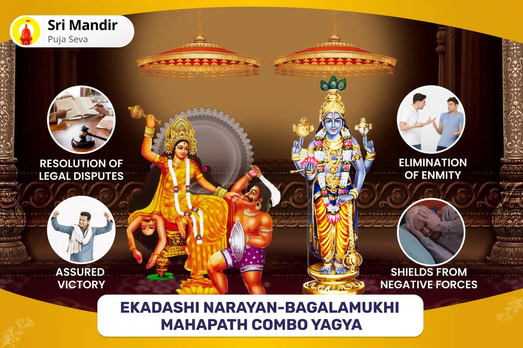 Mahakumbh Ekadashi Veni Madhav Special Vishnu Ashtavataar Pujan, Panchamrit Abhishek and Sudarshan Yagya for Abundant Wealth and Prosperity in Life