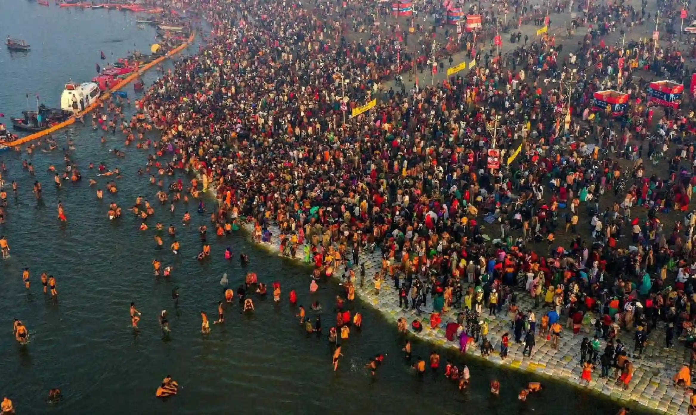 Triveni Sangam, Prayagraj, Uttar Pradesh