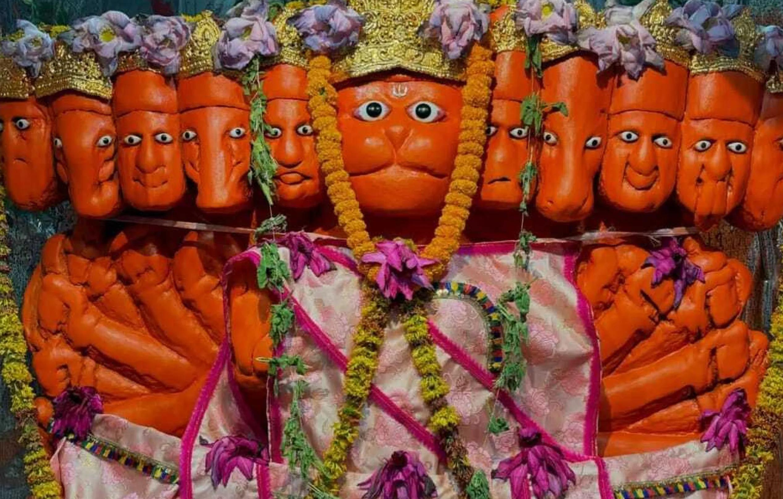 Ekadash Mukhi Hanuman Mandir, Prayagraj, Uttar Pradesh