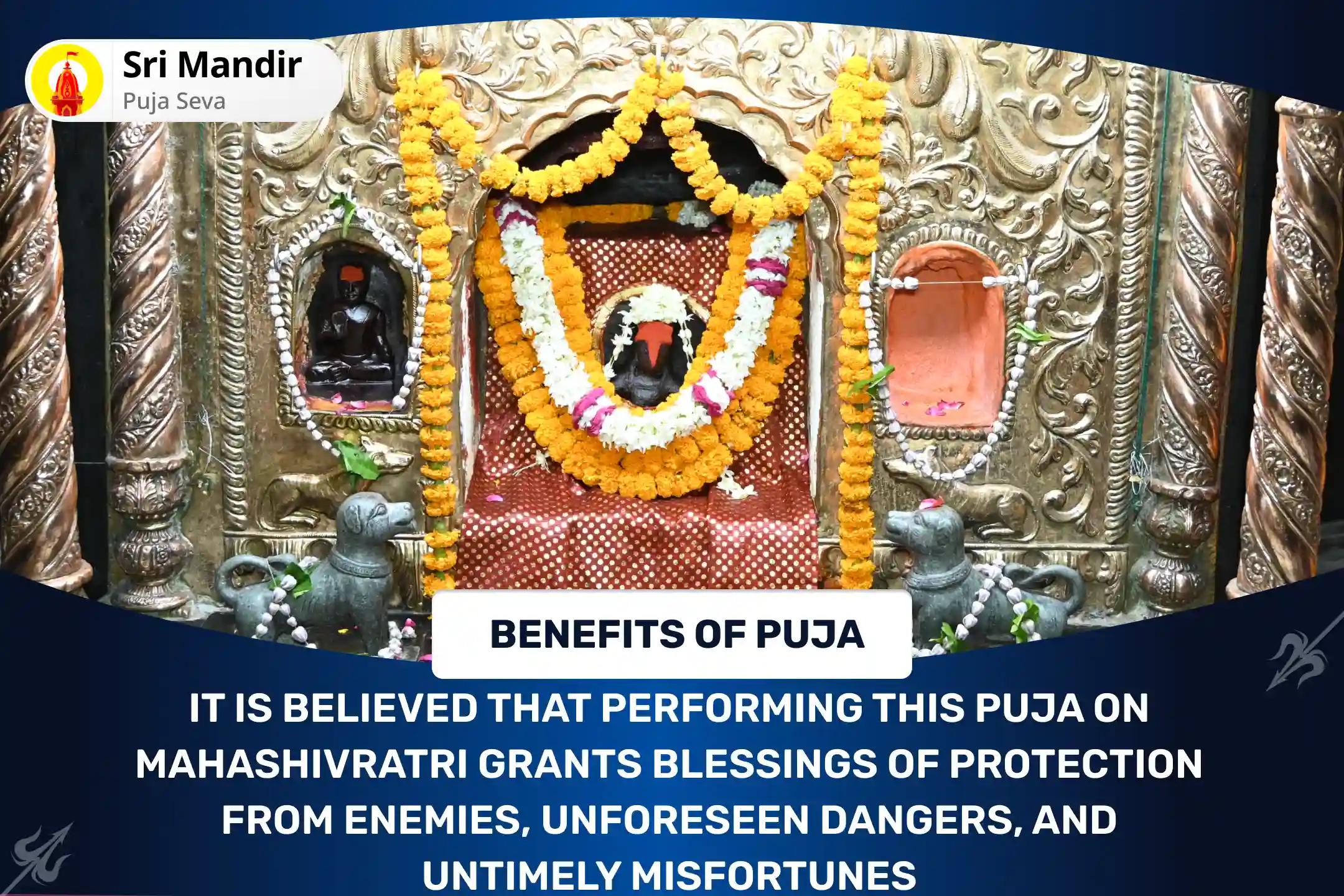 Mahashivratri Kashi Kaal Bhairav Special Kaal Bhairav Tantrokta Yagya, Bhairavashtakam and Kaal Ratri Bhairava Pujan for Protection From Enemies, Unforeseen Dangers, And Untimely Misfortunes