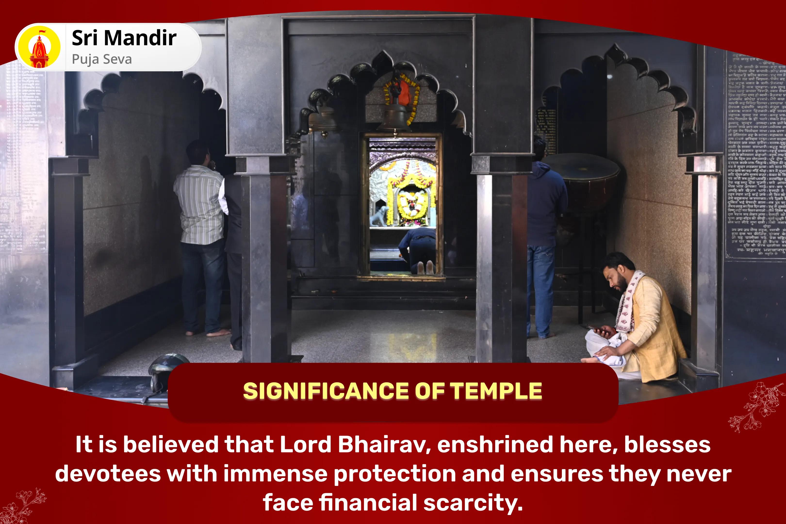 Phalguna Amavasya Bhairav-Bhairavi Samyukta Special Nav Chandi Yagya, Chamunda Bhairav Abhishek and Kavach Keelkam Path for Courage and Fierce Protection from Untimely Misfortunes