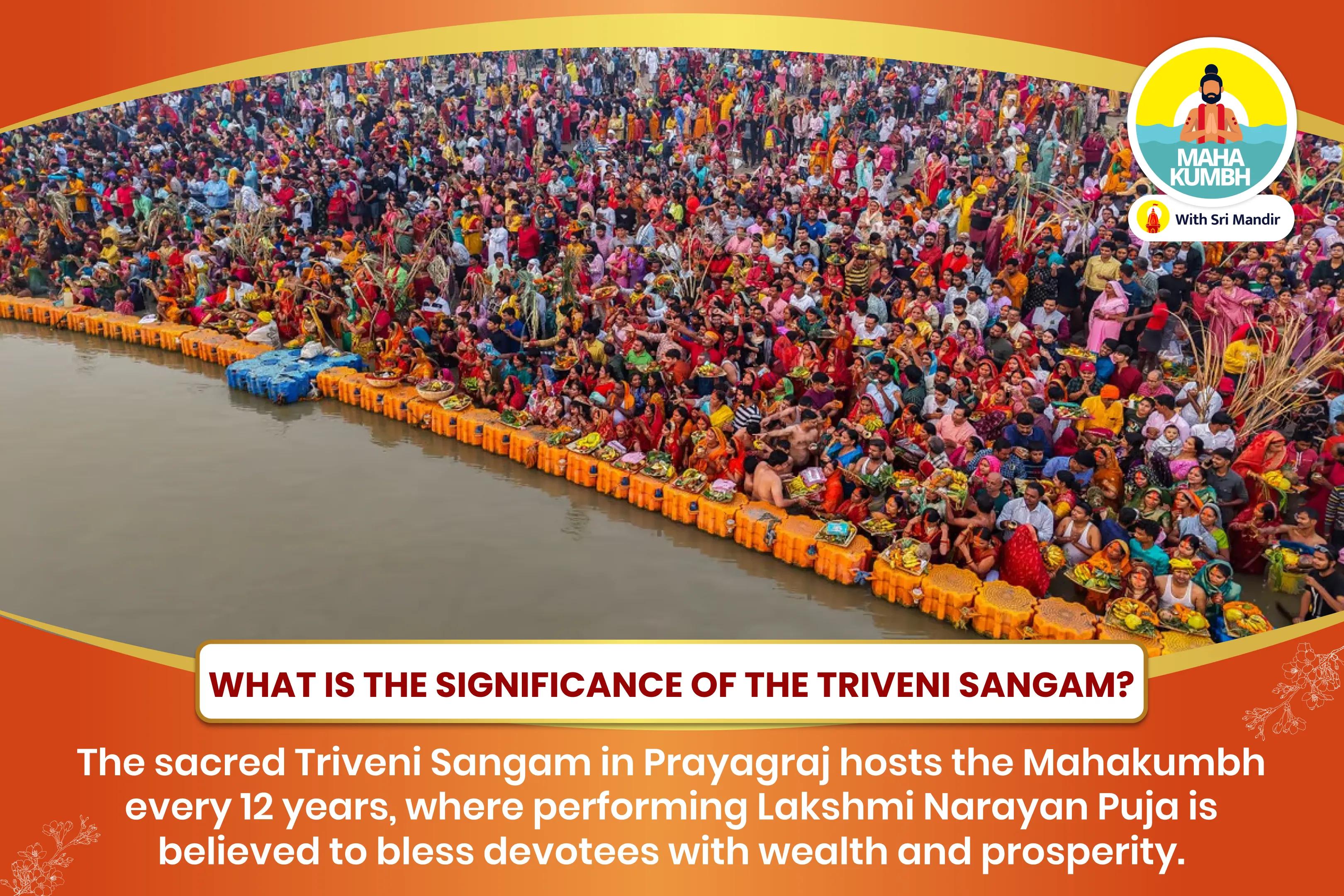 Mahakumbh Ekadashi Triveni Sangam Special Lakshmi-Narayan Pujan and Vyaapar Vriddhi Ashta Lakshmi Yagya for Blessings of Wealth and Prosperity