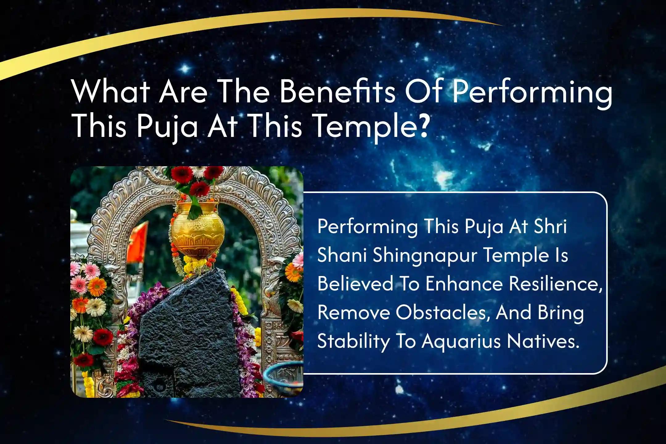  Shani Power Up for Aquarius Strengthening  Aquarius Shani Puja for Attaining Resilience and Discipline Elevate your Aquarius Energy with Shani's Blessings