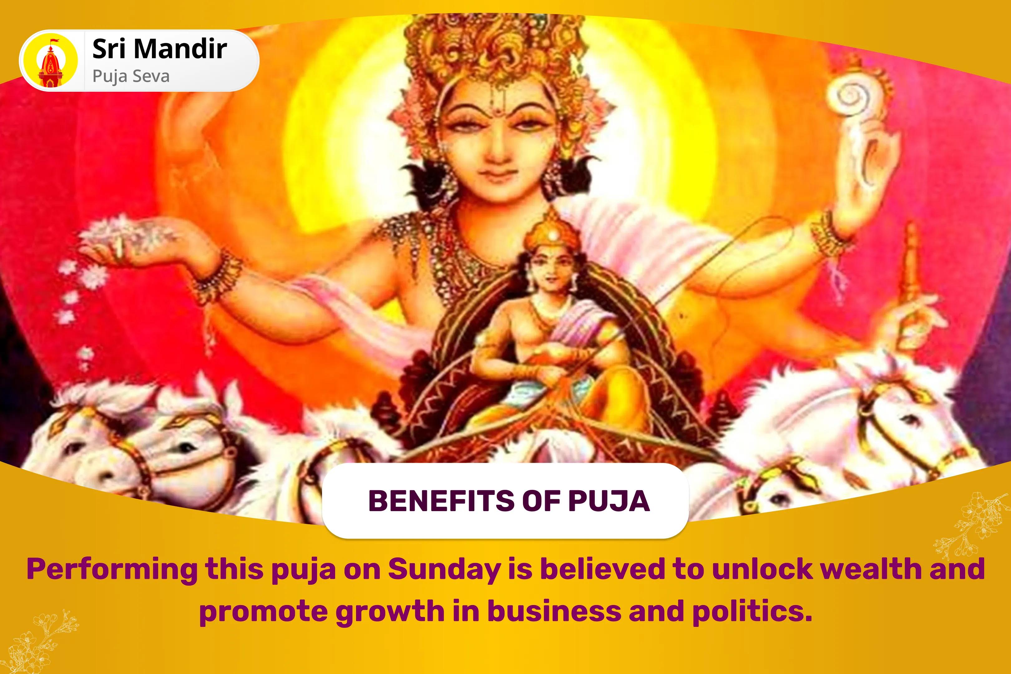 Fuel for Victory Surya Kripa Special 51,000 Surya Gayatri Mantra Jaap and Aditya Hridaya Stotra Path To Unlock Wealth & Growth in Business and Politics