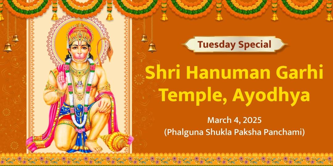 Tuesday Hanuman Garhi Ayodhya Chadhava