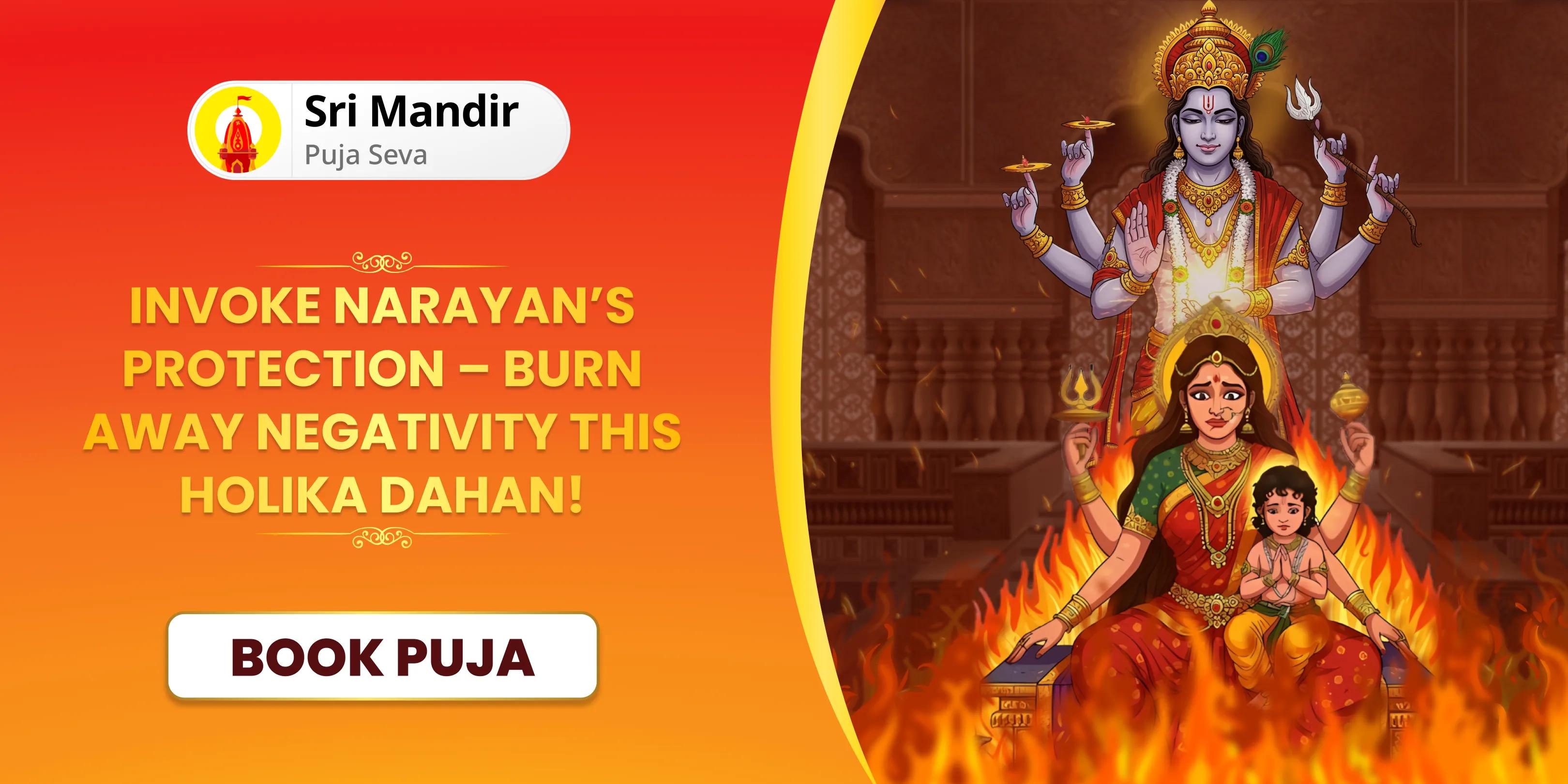 Narayan-Prahlad Sankat Naashak Holika Dahan Anushthan and Narayan Sudarshan Maha Yagya