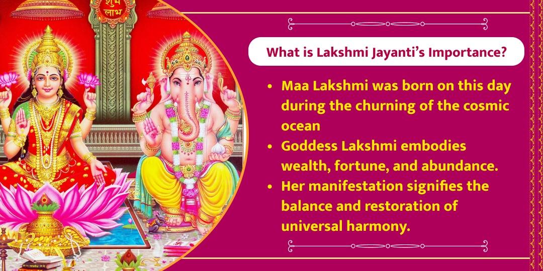 Lakshmi Jayanti Shri Ganesh Lakshmi Chadhava