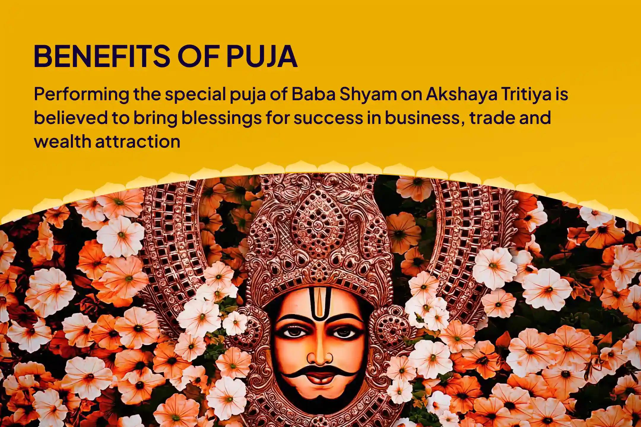 Akshaya Tritiya Baba Shyam Samriddhi-Shringar Special Akshaya Tritiya Vyaapar Vikaas Yagya & Baba Shyam Shringar Seva for Success In Business, Trade And Wealth Attraction