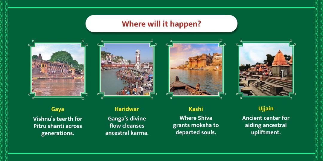 Hindu New Year Amavasya – Pitru Mahadaan at 4 Moksha Tirthas