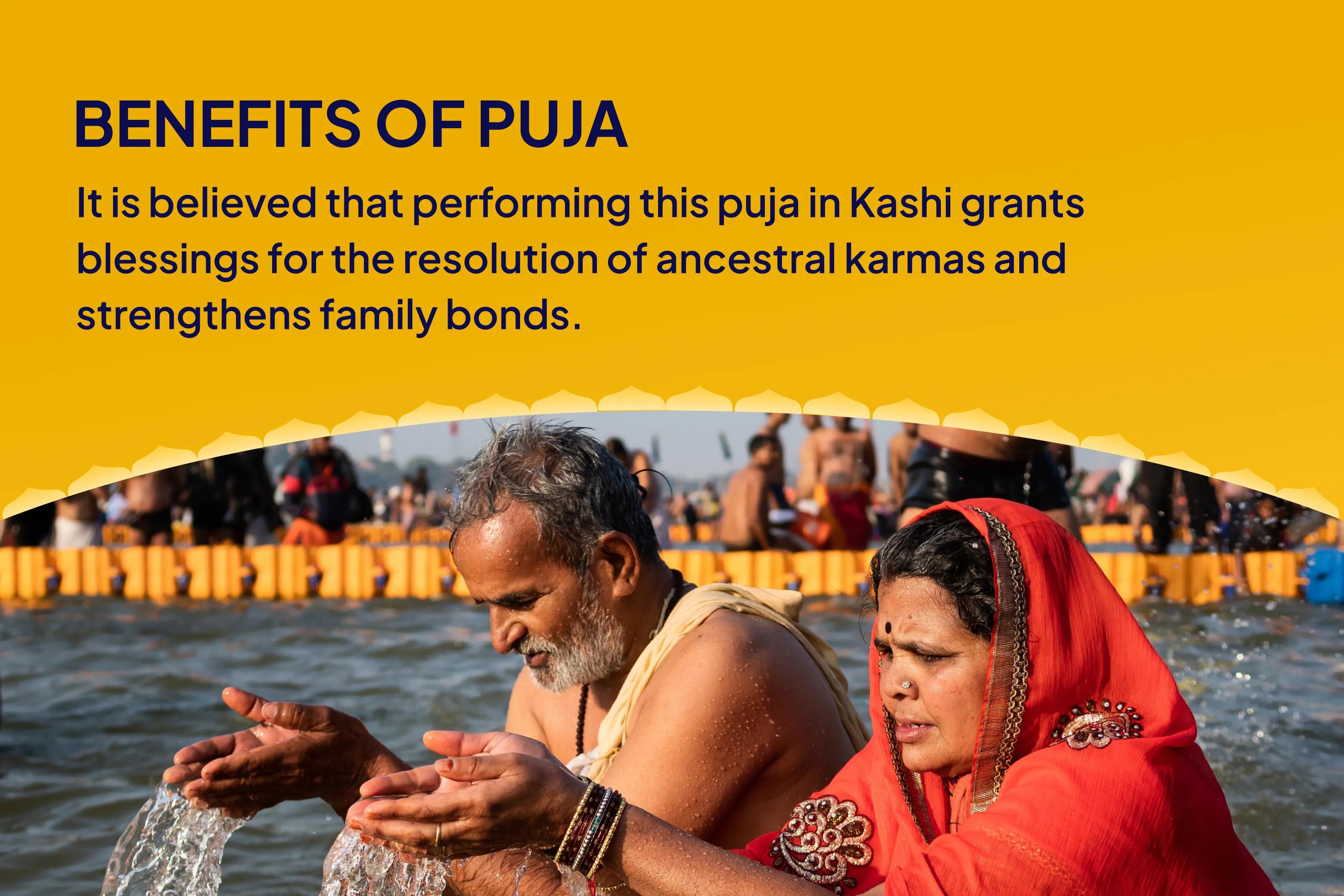  Pitru Dosha Nivaran Kashi Special Surya-Shani Dosha Nivaran Puja & Pitru Mahadaan Kunjika Arpan To resolve ancestral karmic burdens and strengthen family bonds