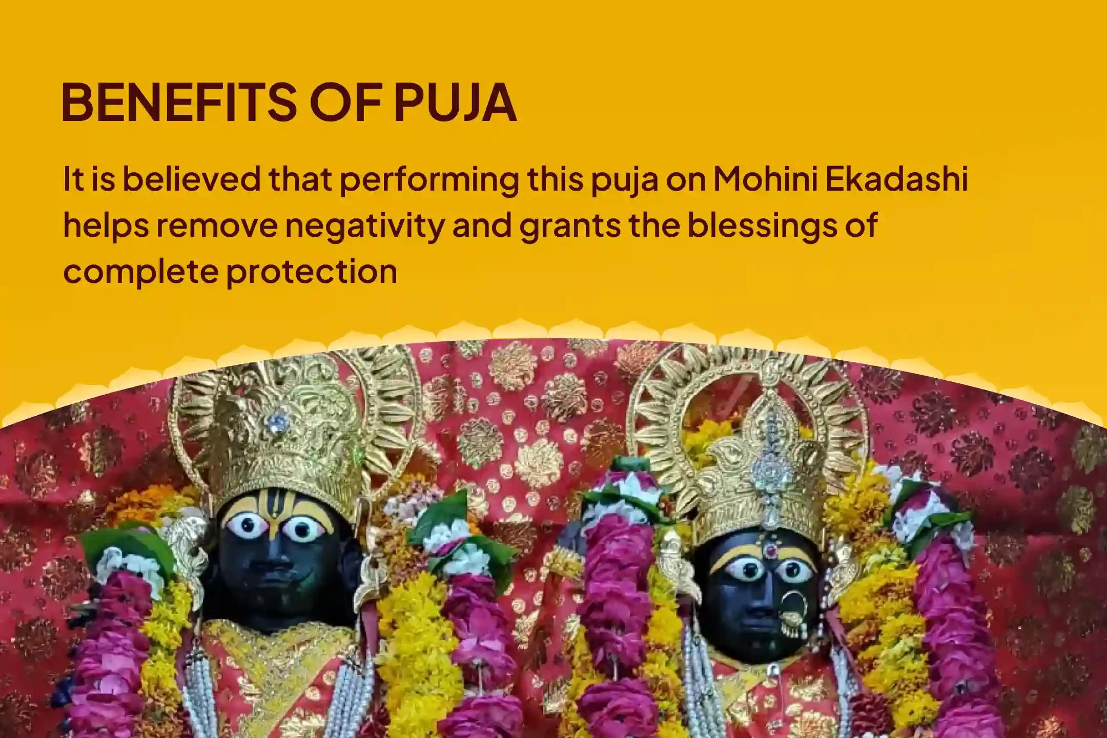 Mohini Ekadashi Veni Madhav Special Veni Madhav Vishnu Ashtavatar Pujan, Abhishek and Sudarshan Yagya for Blessings Of Protection And The Removal Of Negativity 