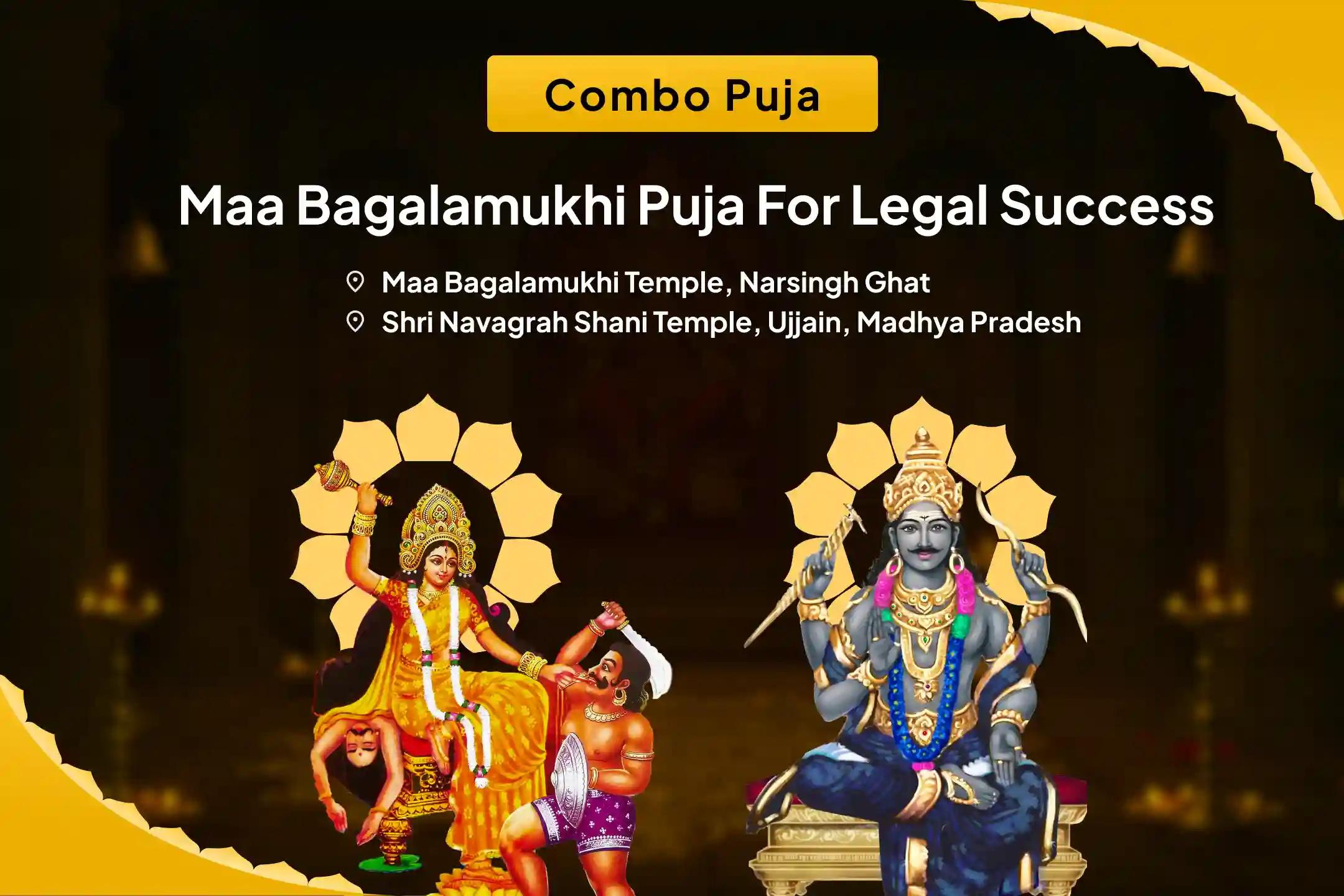 Saturday Justice & Protection Special Shani-Bagalamukhi Dual Energy Combo Puja and Yagya for Legal Victory and Resolving Conflicts