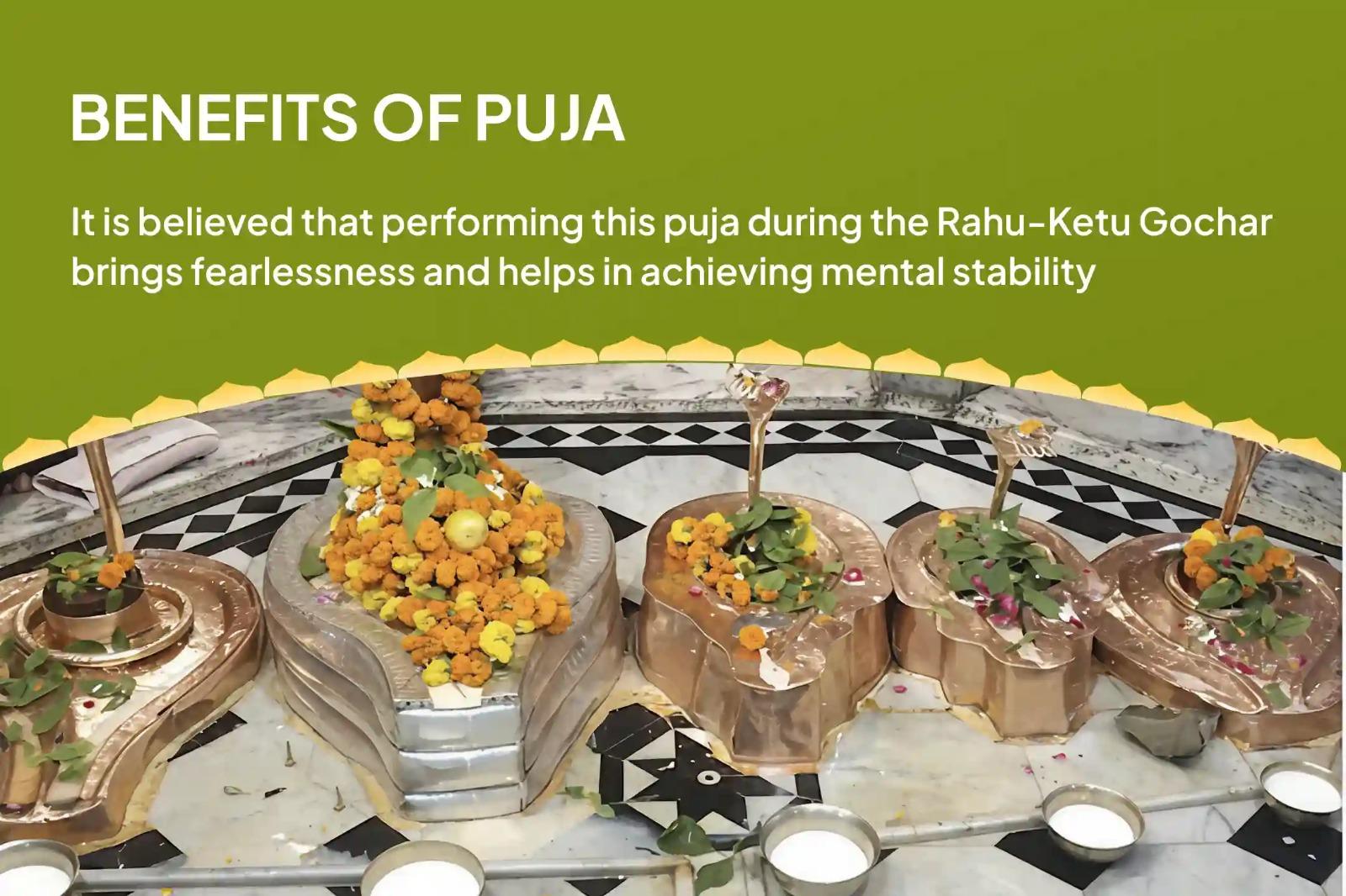 Wednesday Day of Ketu Special Kaal Sarp Dosh Shanti Puja and Shiv Rudrabhishek for Fearlessness and Achieving Mental Stability