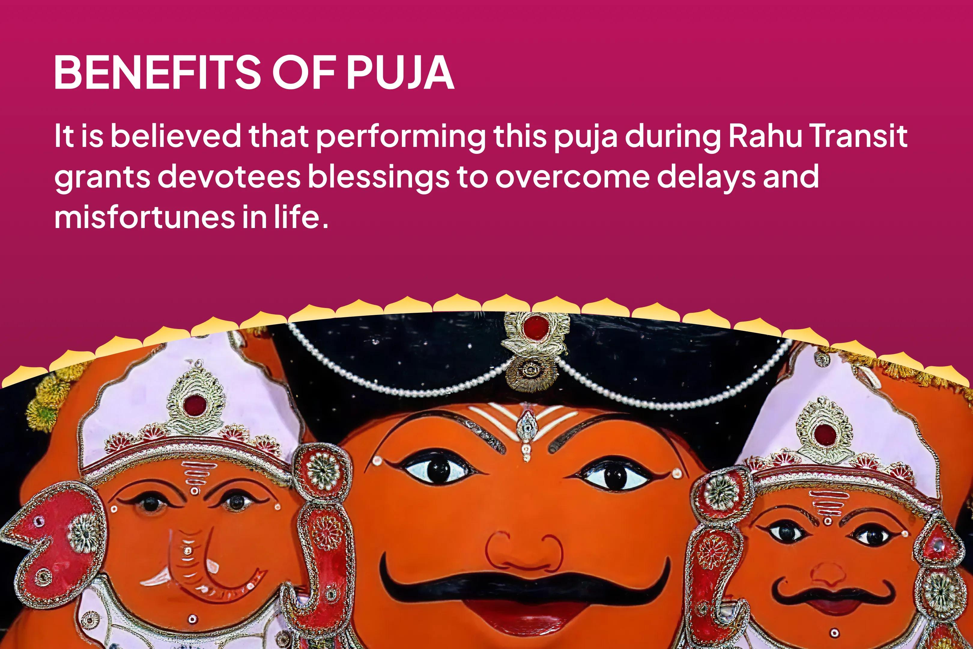 Rahu Transit Shrapit Dosha Shanti Special Rahu Gochar Shani Shrapit Dosha Puja, Til Tel Abhishek and Rahu Shanti Havan for Overcoming Delays and Misfortunes in Life
