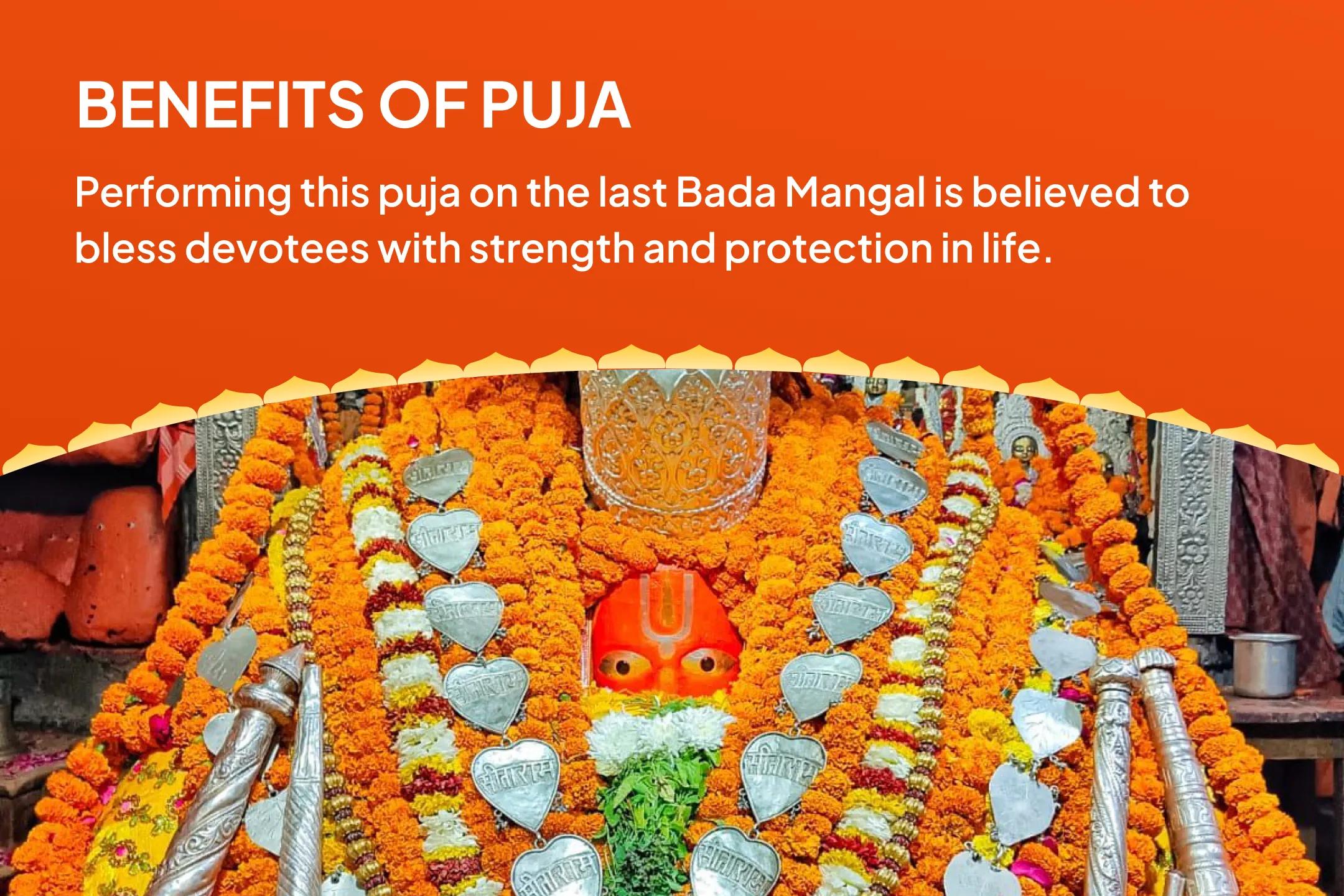 Hanuman’s Blessings: Your Path to Strength and Protection Last Bada Mangal Hanuman Garhi Sankat Mochan Pujan and Havan Harness Hanuman's Energy to Overcome Negativity 