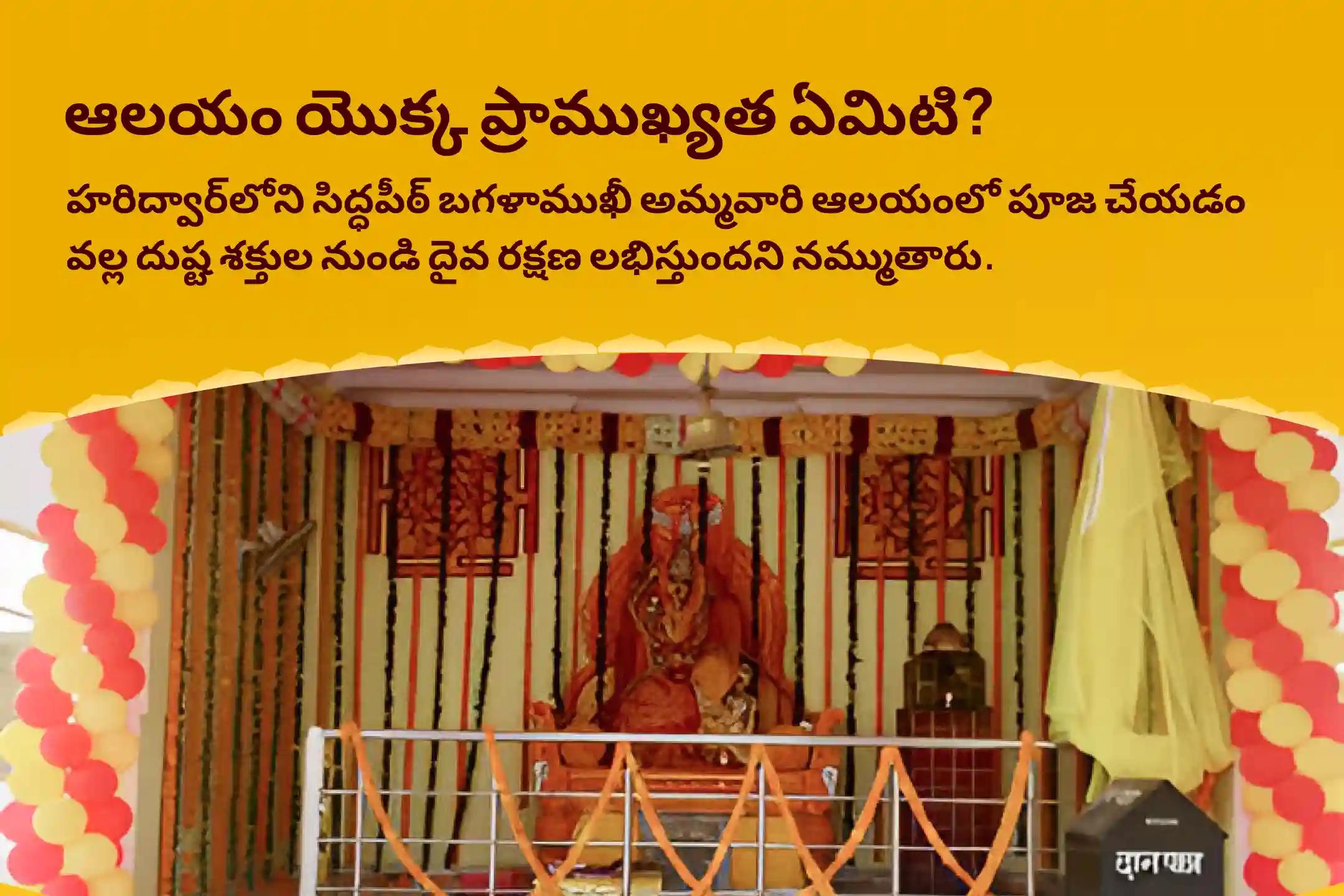దేవి రక్షణ కోసం, ప్రతికూల శక్తులు మరియు వాటి ప్రభావాలను దూరం చేయడానికి అమావాస్య మహావిద్యా 36 బ్రాహ్మణ మహానుష్ఠానం 1,25,000 బగళాముఖీ మూల మంత్ర జపం, బగళాముఖీ-ప్రత్యంగిరా కవచ పారాయణం, మరియు హోమంలో పాల్గొనండి.