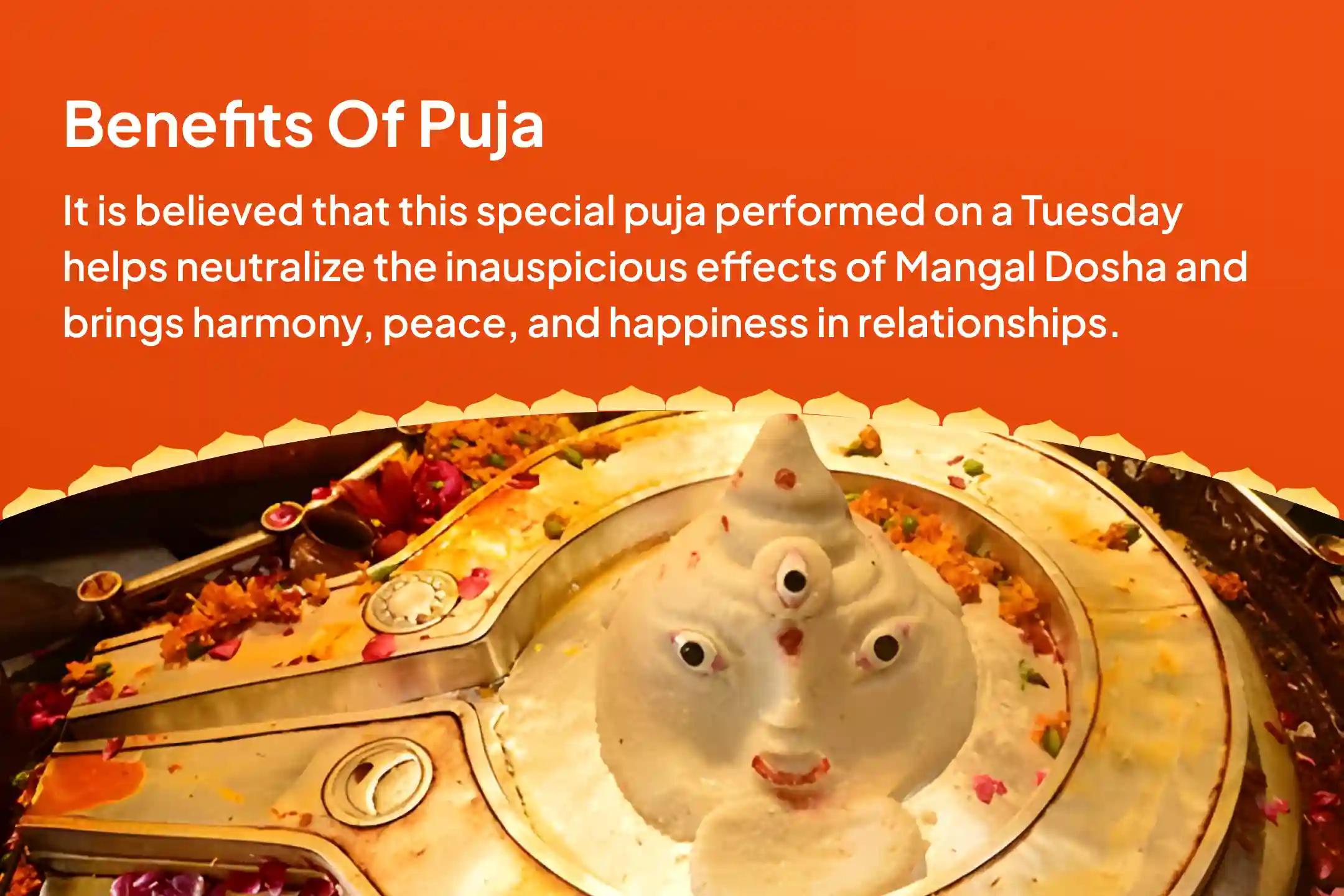 Mangalwar Manglik Dosh Shanti Special Manglik Dosha Shanti Puja, Peepal Tree Puja and Mangal Daan Kunjika for Overcoming Conflicts and Relationship Bliss